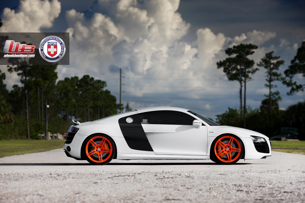 HRE P47SC Brushed Orange | Audi R8