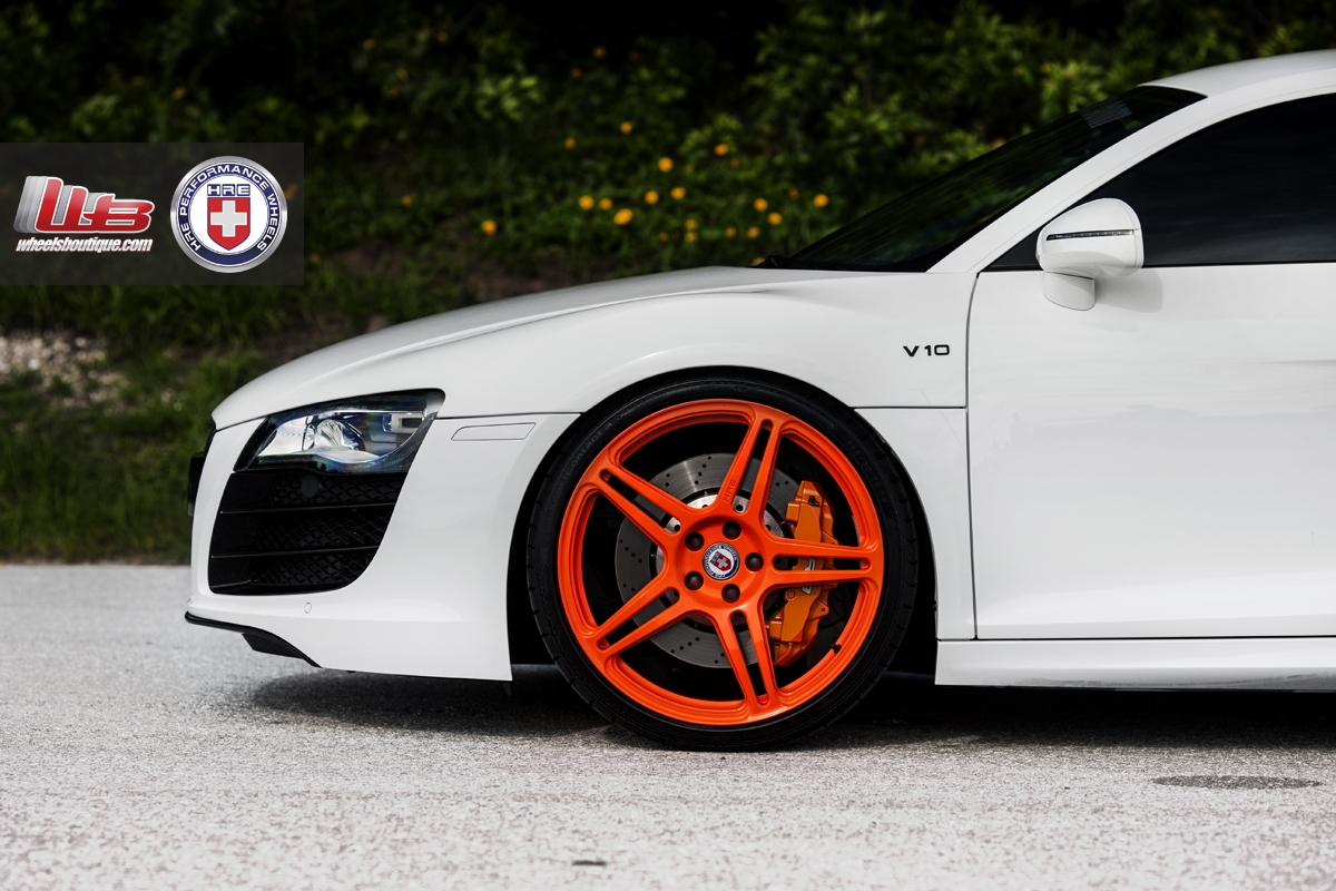 HRE P47SC Brushed Orange | Audi R8