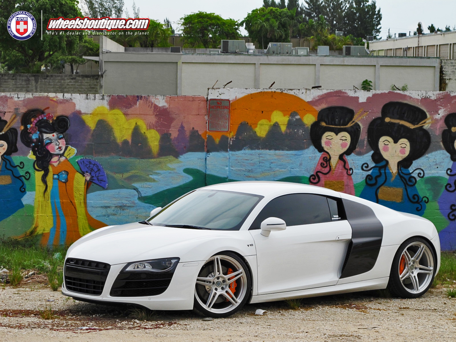 Audi R8 x HRE P47SC