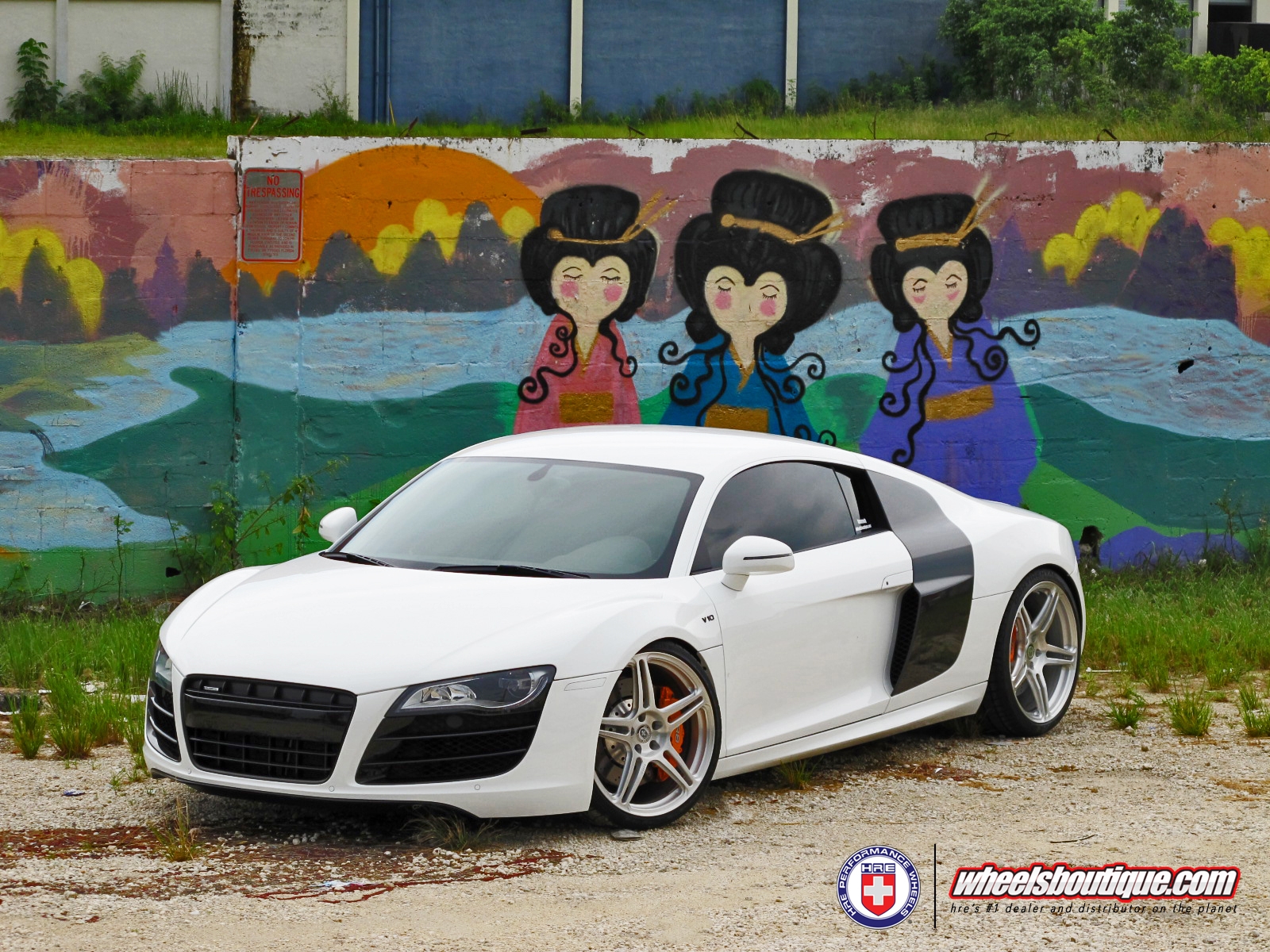 Audi R8 x HRE P47SC