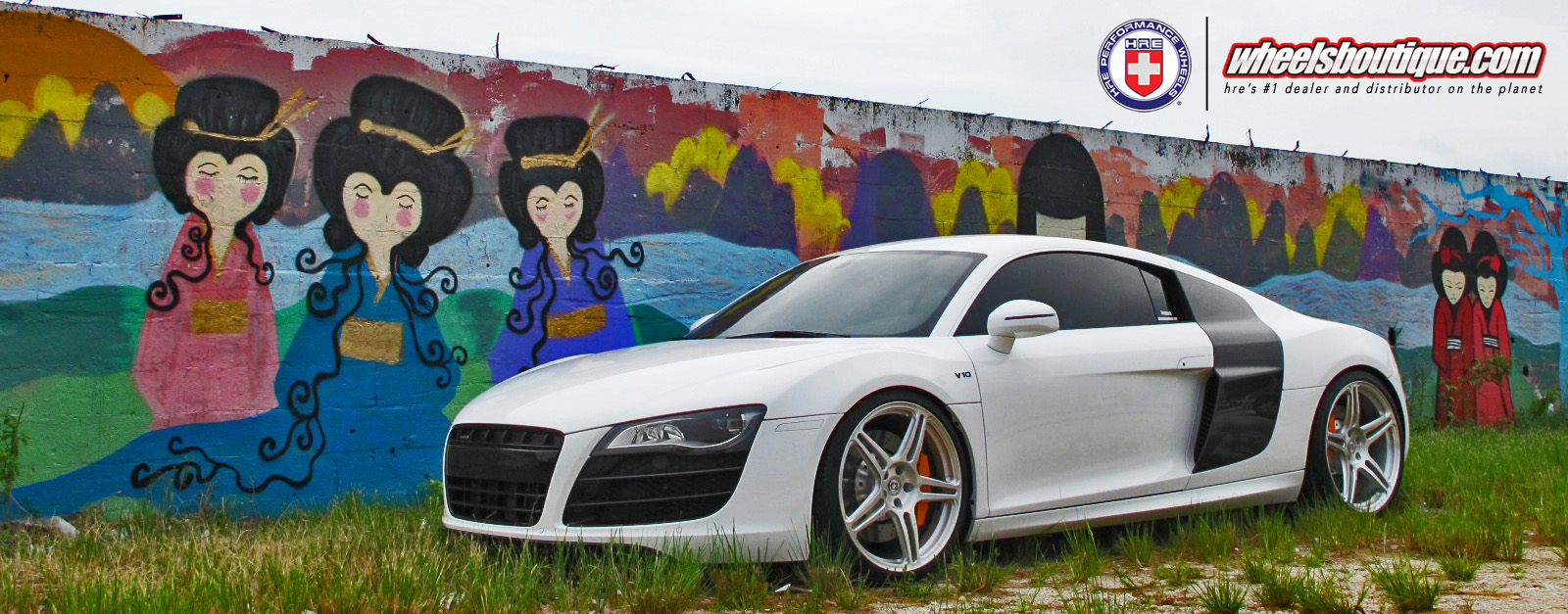 Audi R8 x HRE P47SC