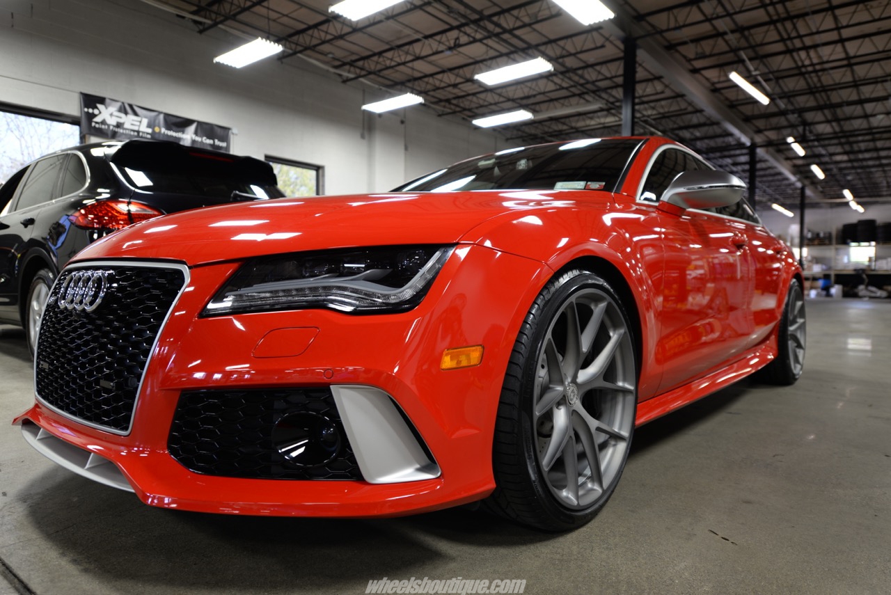 HRE P101 – Misano Red Pearl | Audi RS7