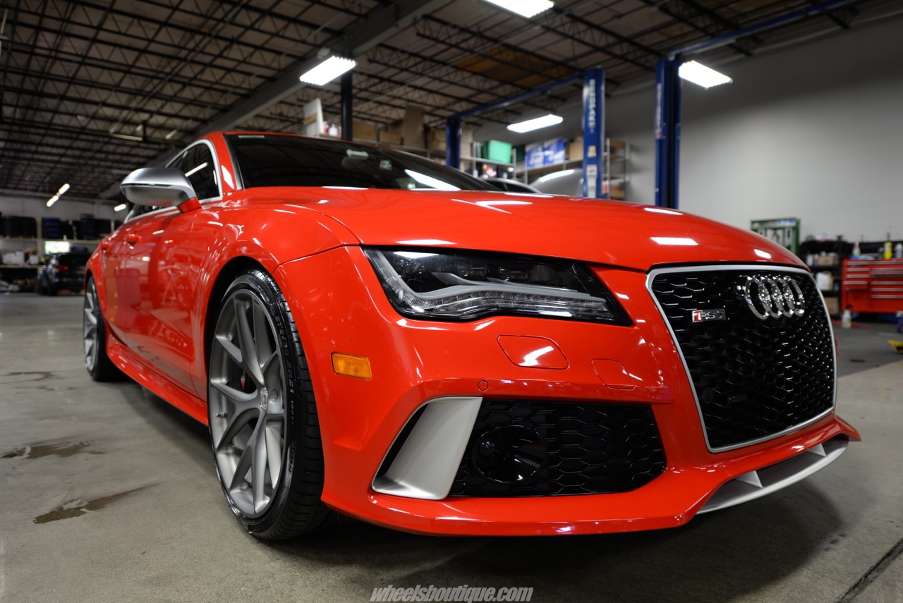 HRE P101 – Misano Red Pearl | Audi RS7