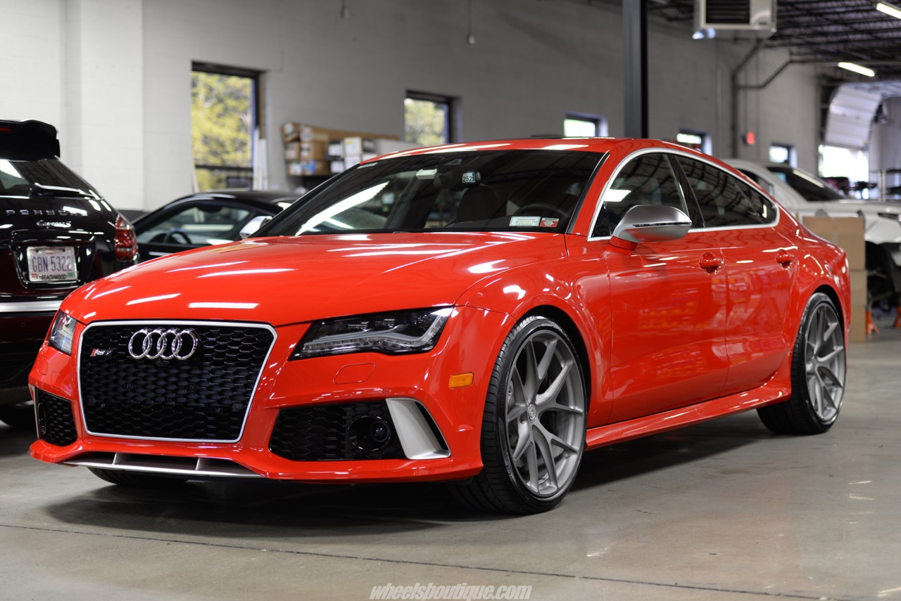 HRE P101 – Misano Red Pearl | Audi RS7