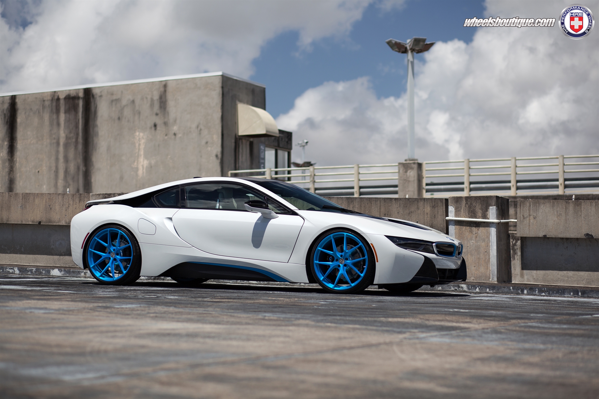 HRE P101 | BMW i8 – White –