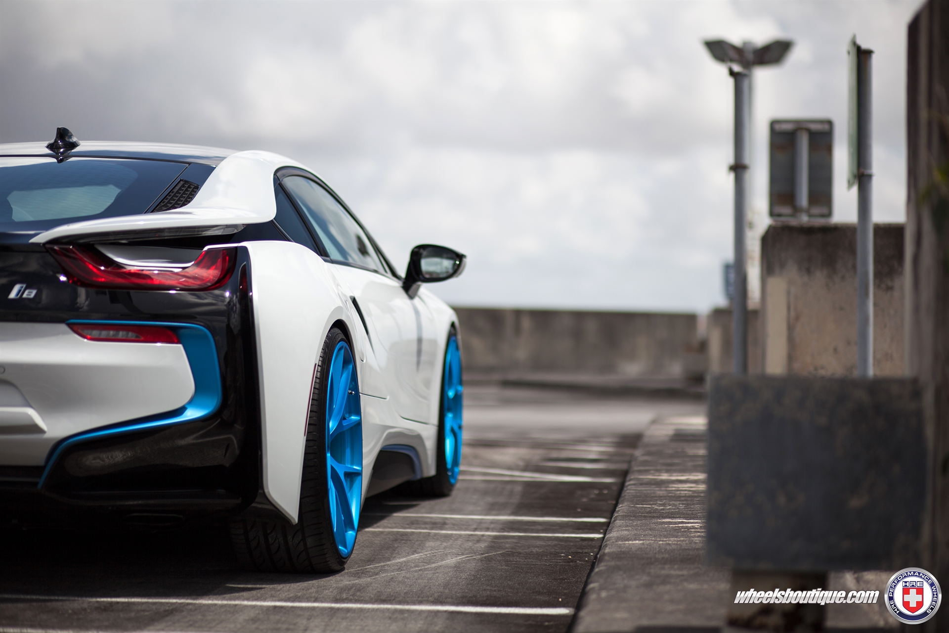 HRE P101 | BMW i8 – White –