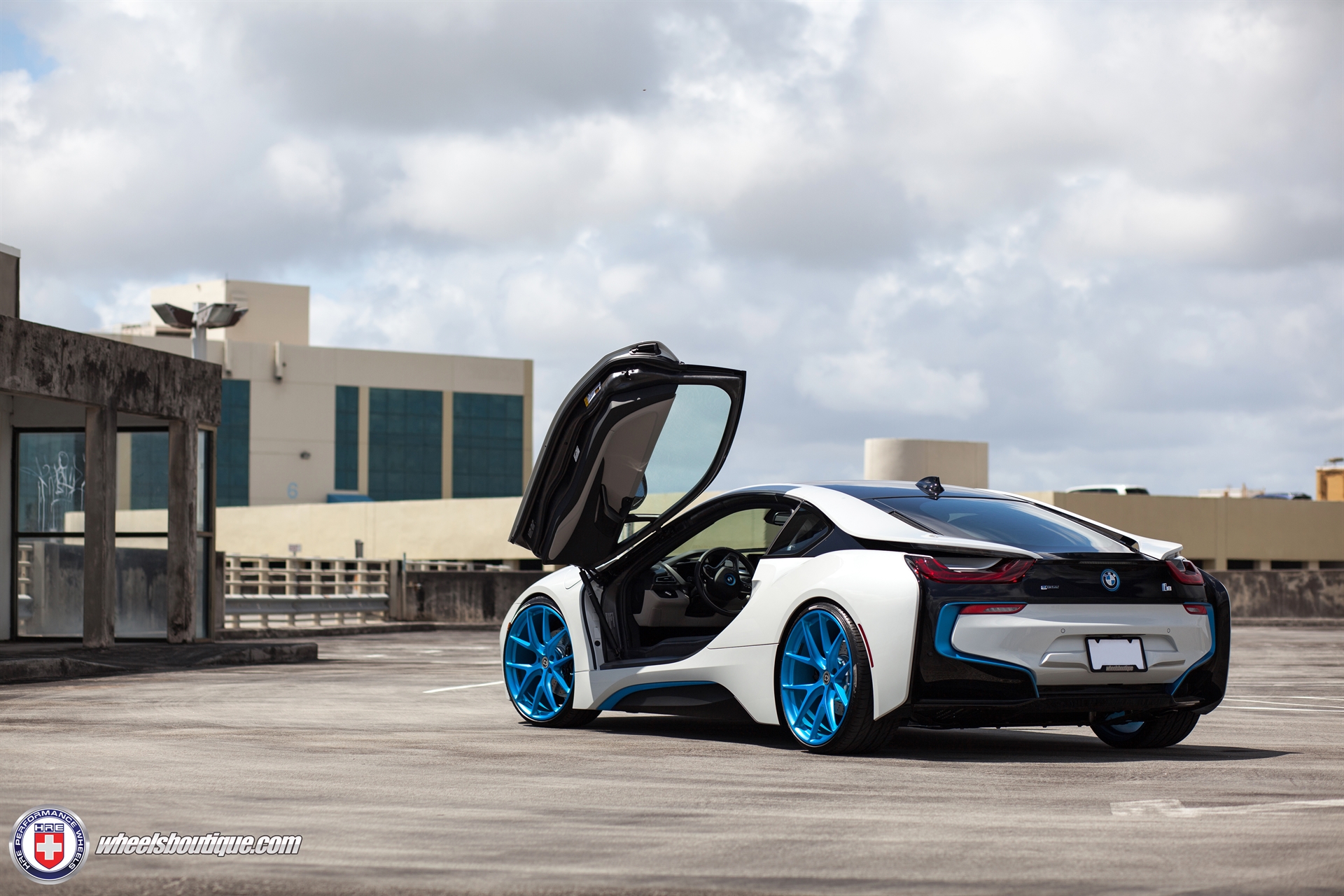 HRE P101 | BMW i8 – White –