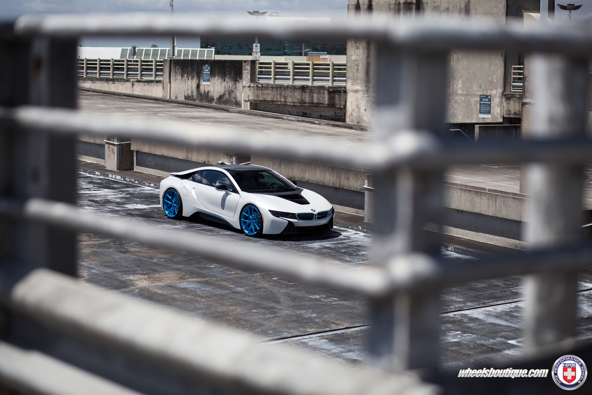 HRE P101 | BMW i8 – White –