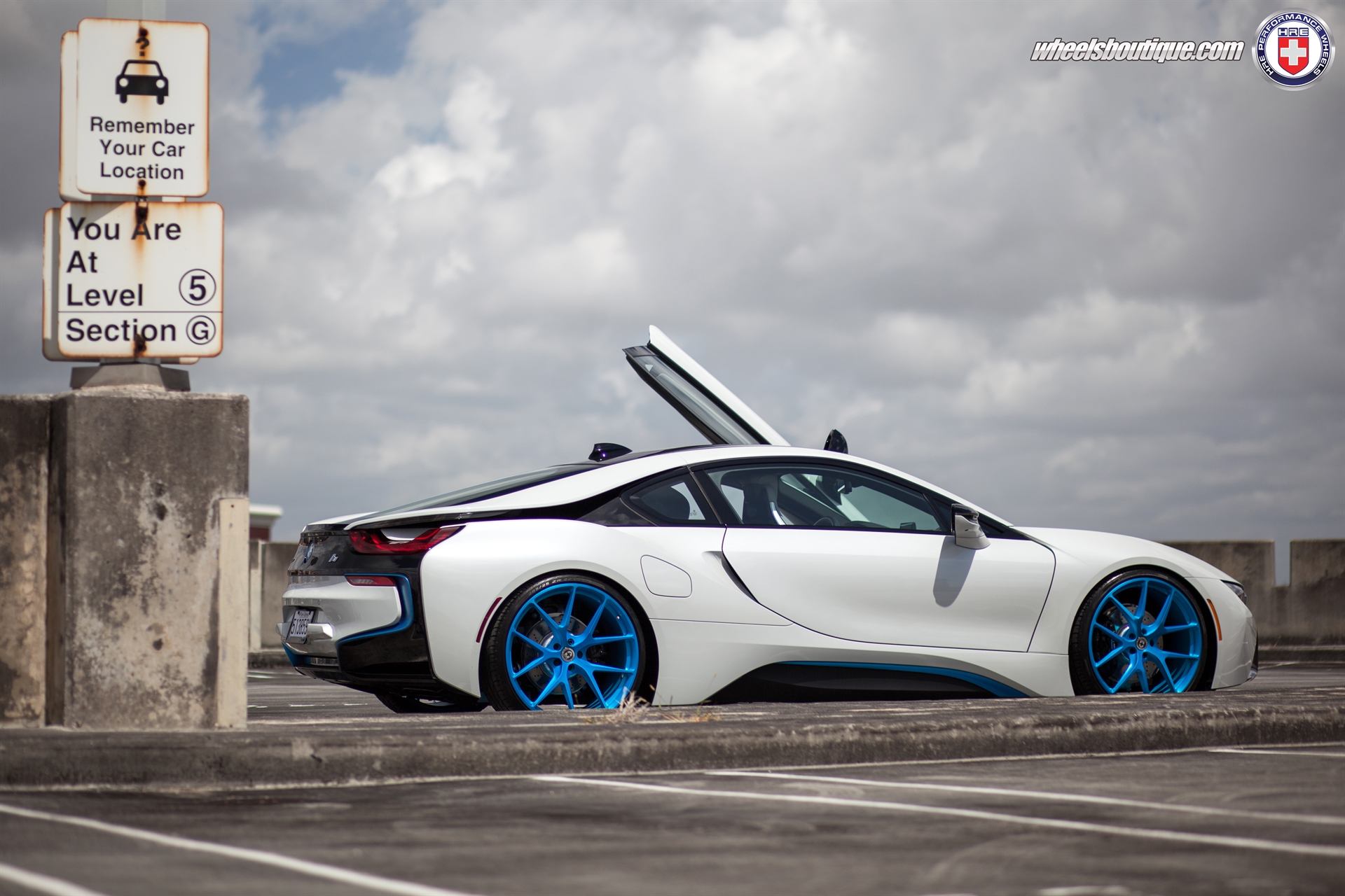 HRE P101 | BMW i8 – White –