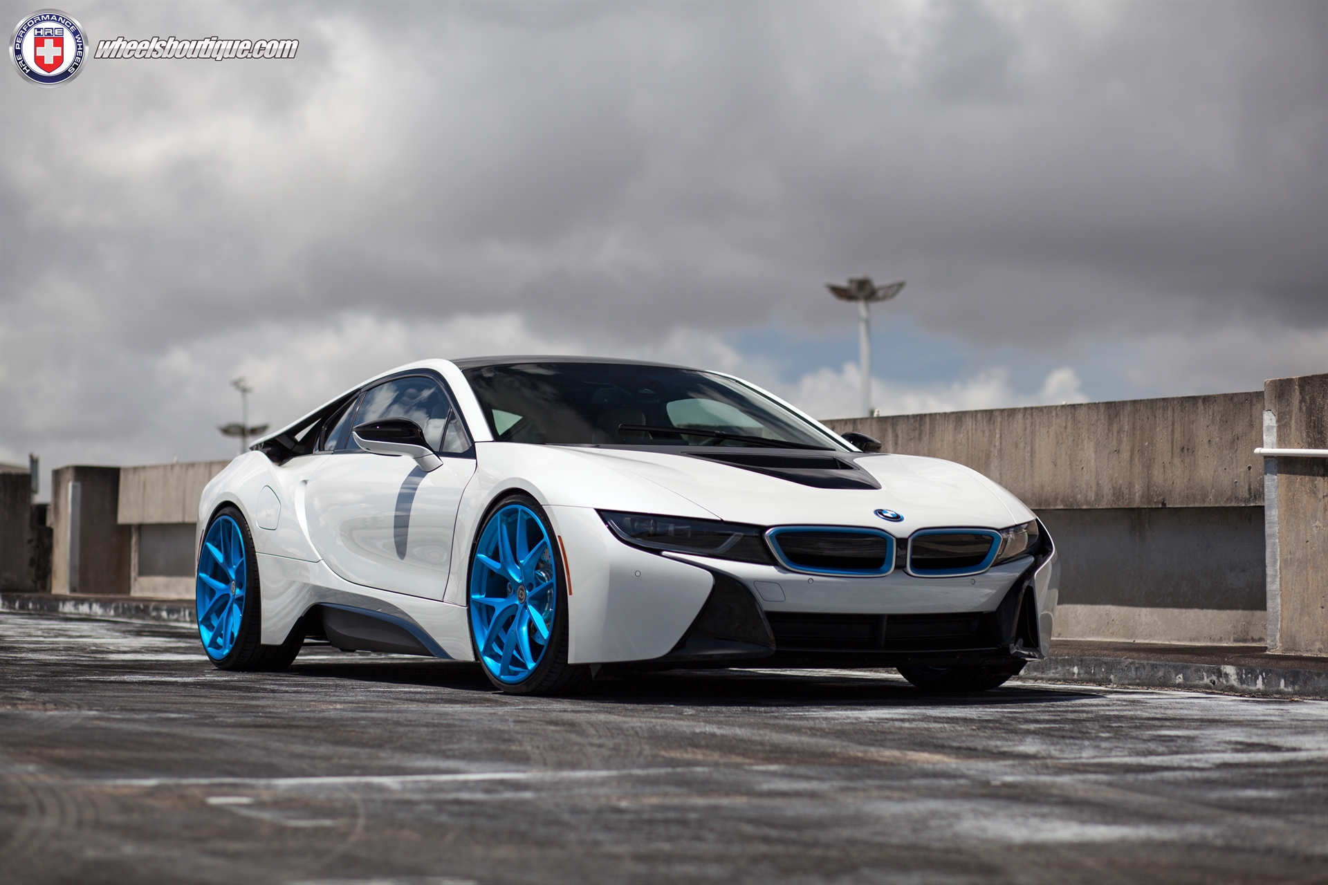 HRE P101 | BMW i8 – White –