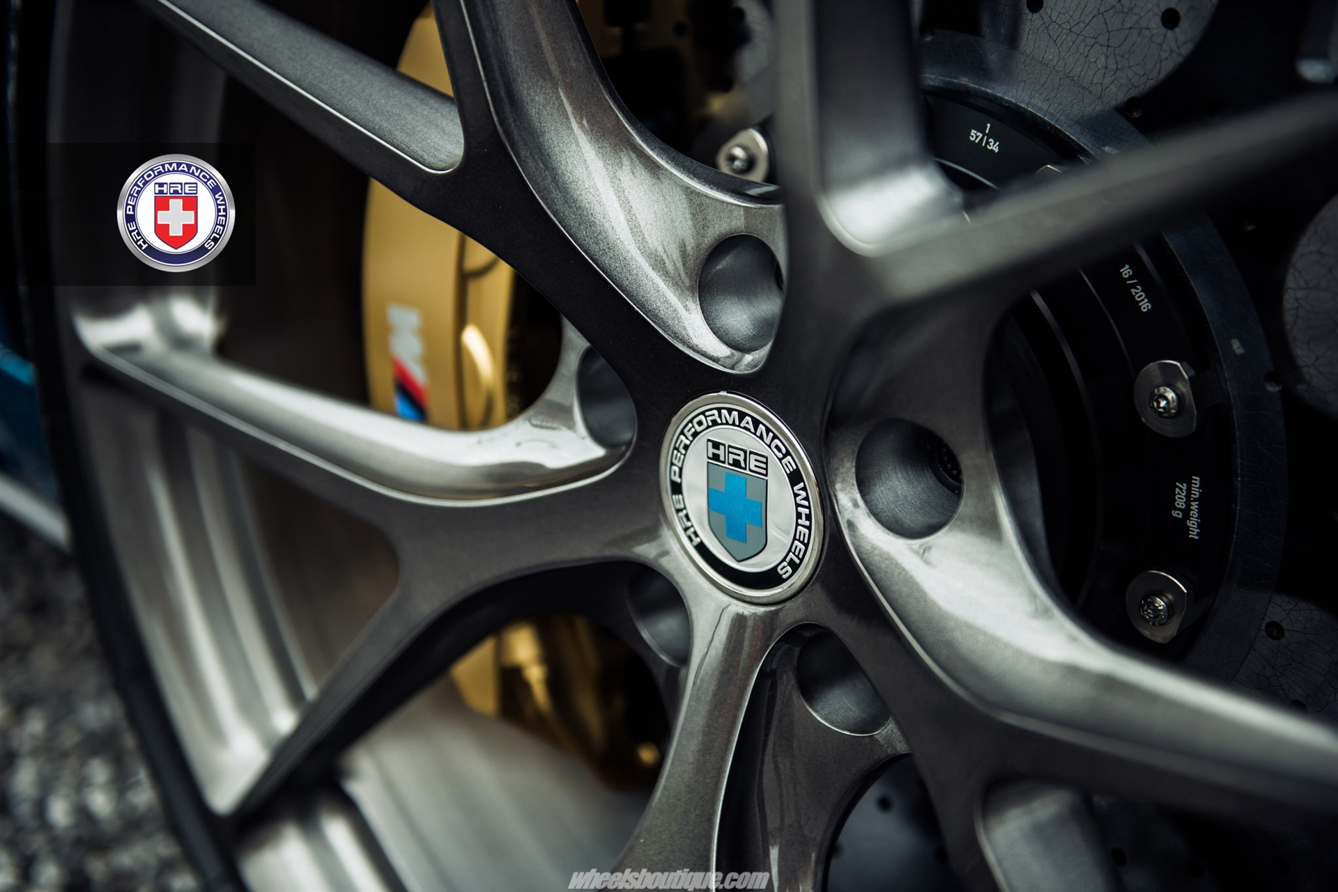 HRE P101 | BMW M3 F80 Atlantis Blue Metallic