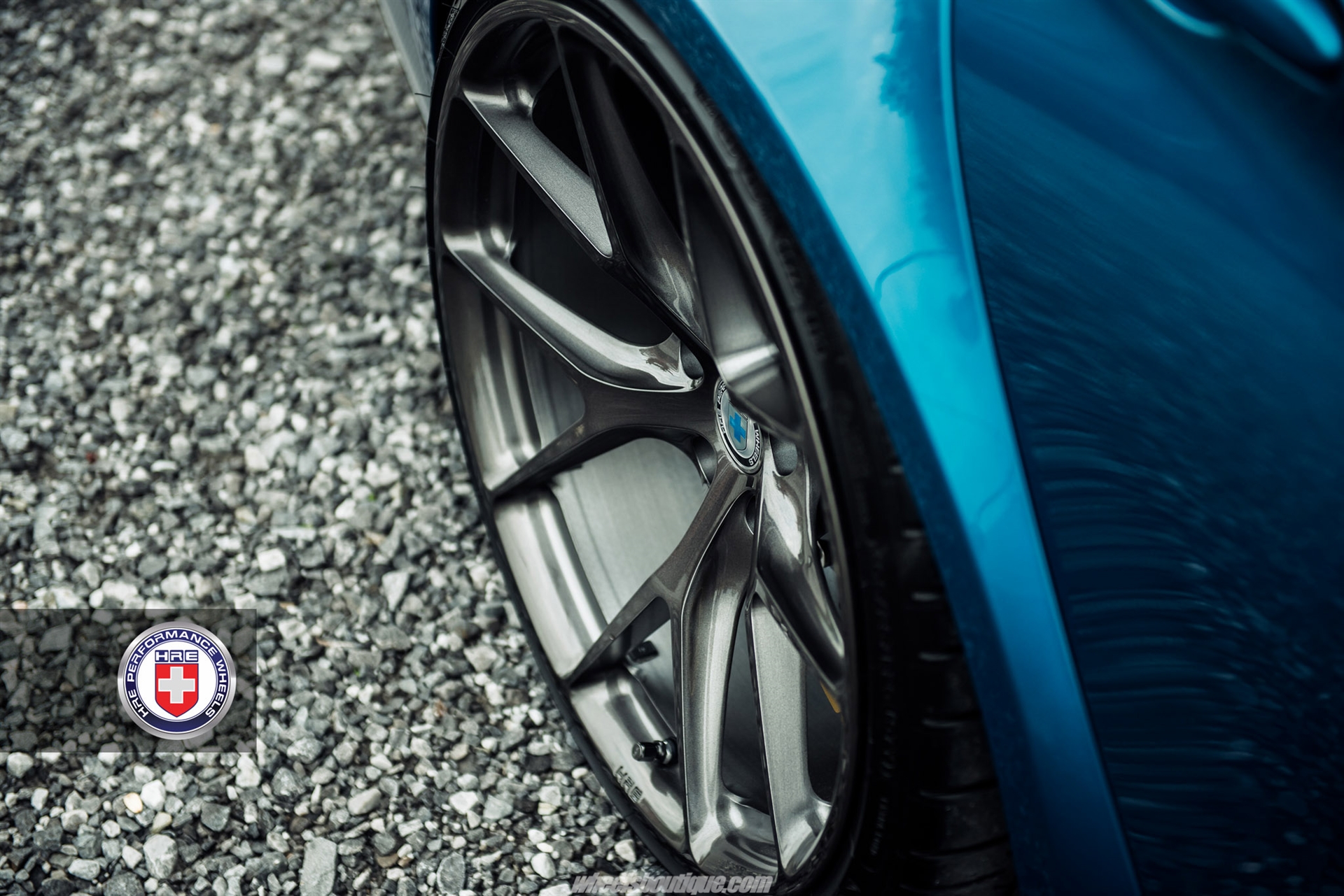 HRE P101 | BMW M3 F80 Atlantis Blue Metallic