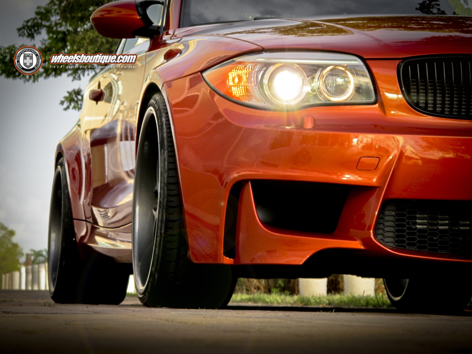 HRE 590RS Wheels | BMW Valencia Orange 1M