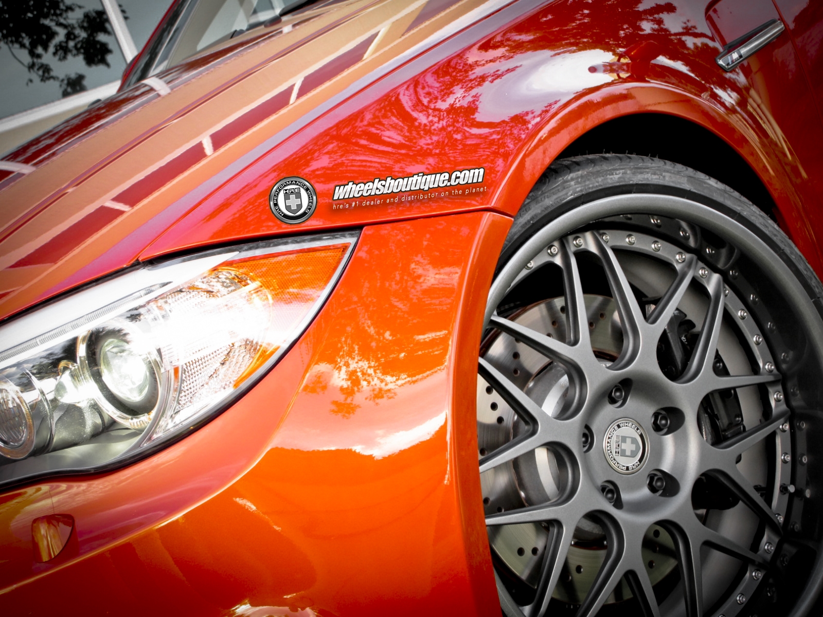HRE 590RS Wheels | BMW Valencia Orange 1M