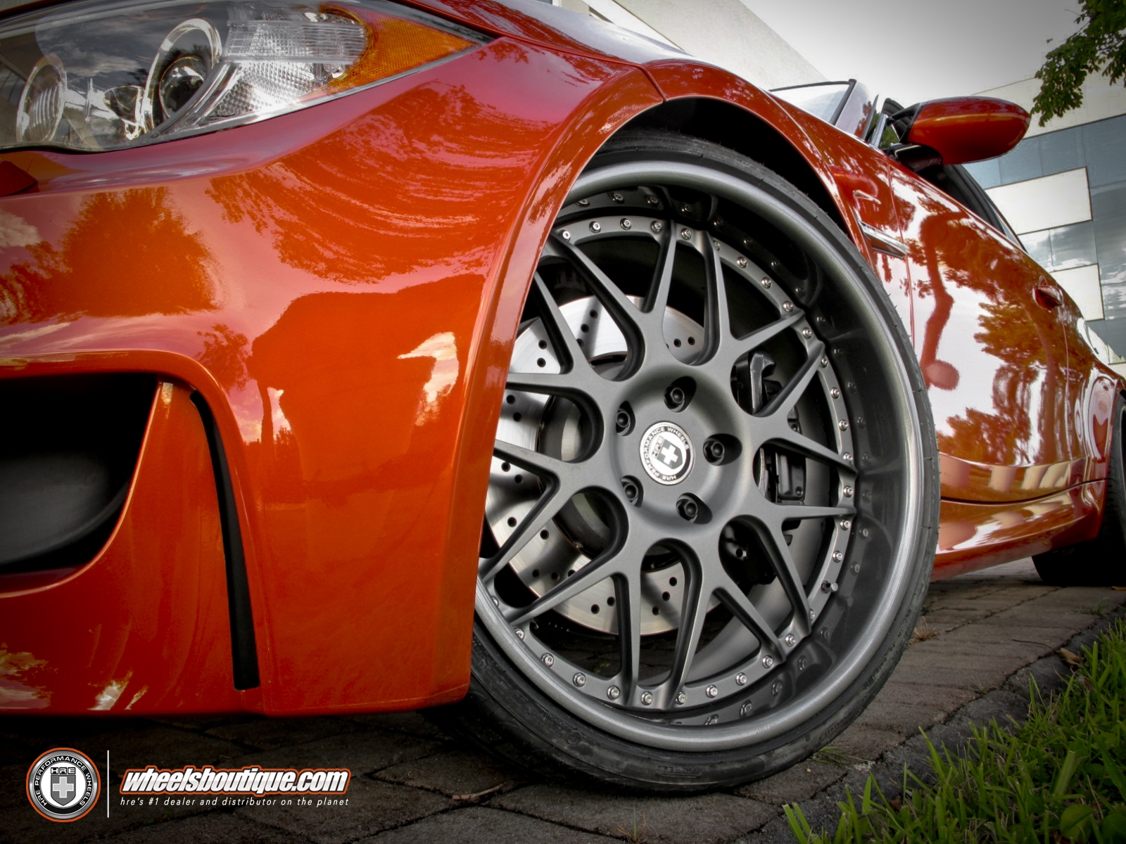 HRE 590RS Wheels | BMW Valencia Orange 1M