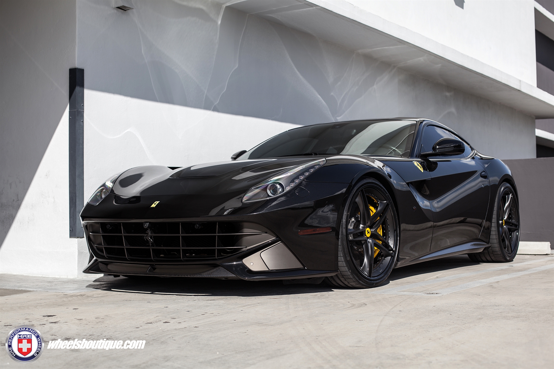 HRE S207 – All Black | Ferrari F12