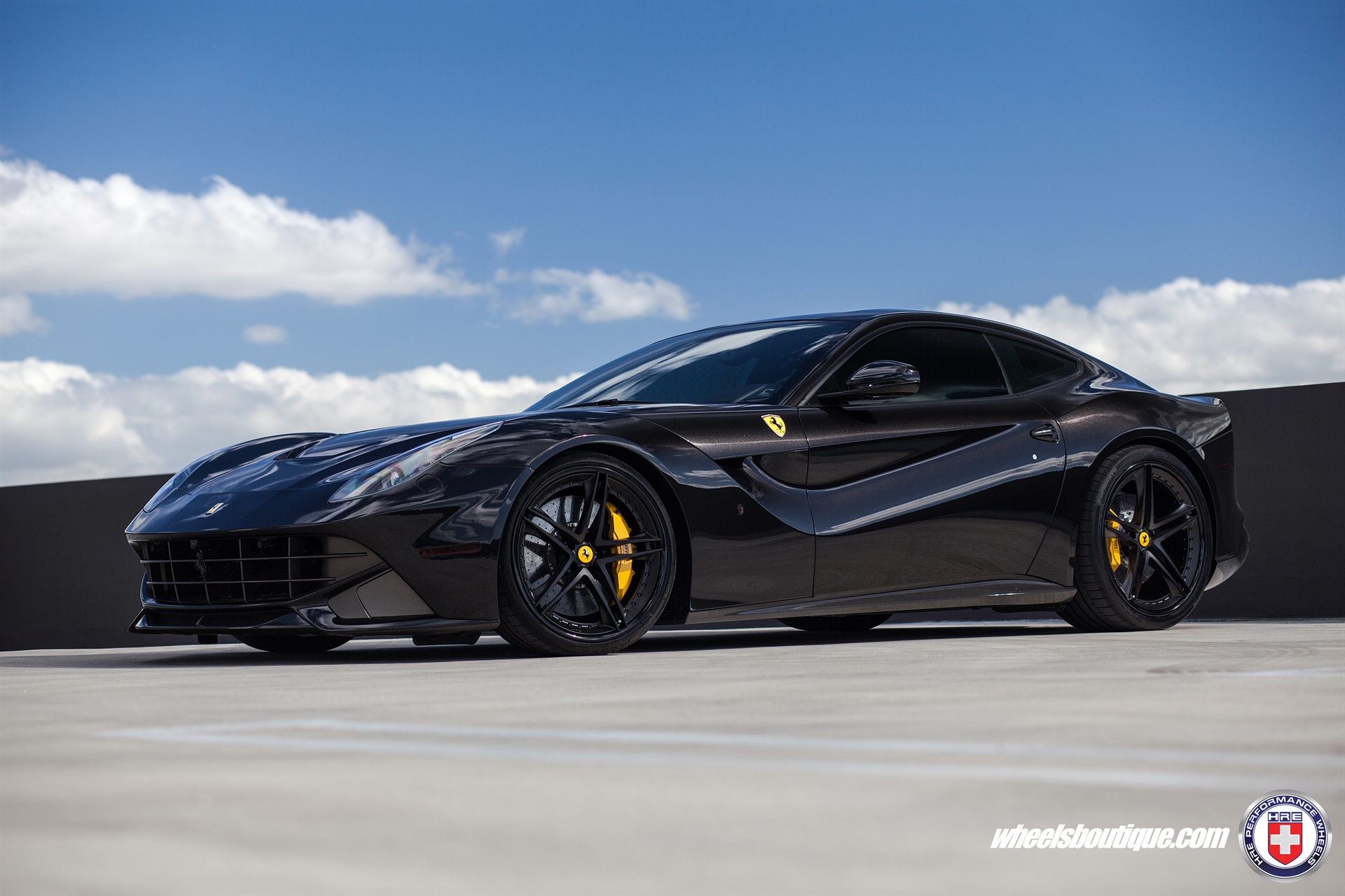 HRE S207 – All Black | Ferrari F12