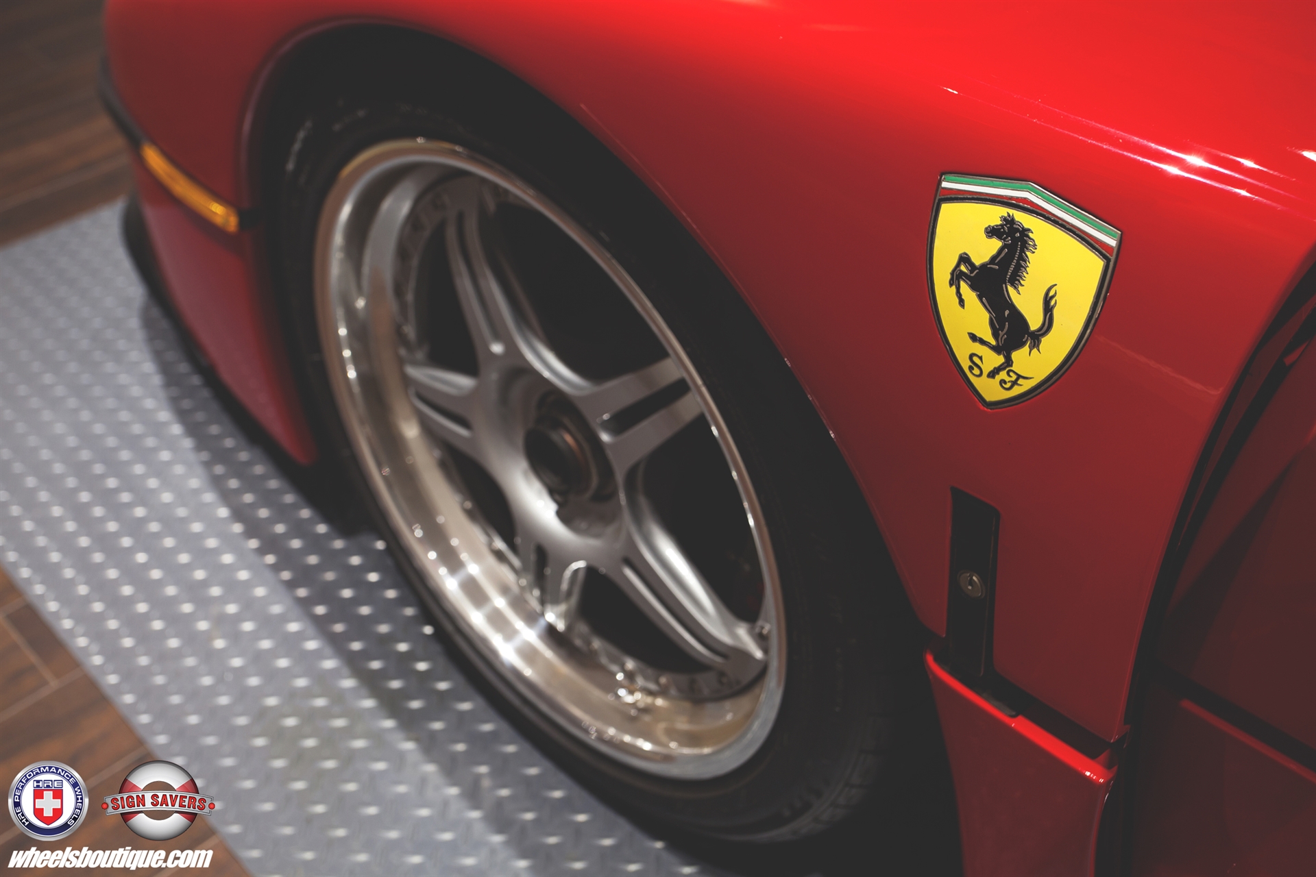 HRE 547 @ The Sign Savers | Ferrari F40