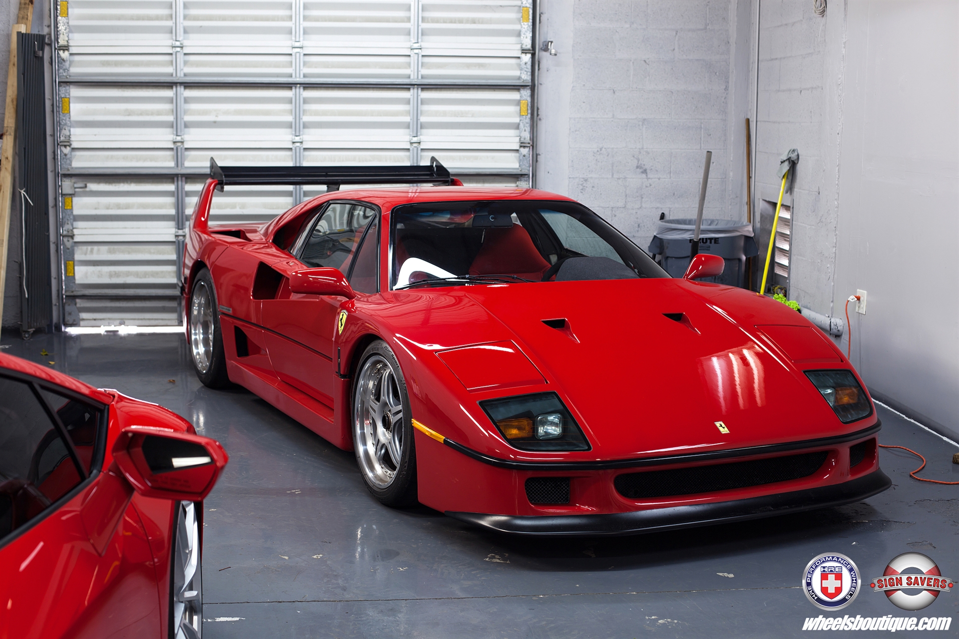 HRE 547 @ The Sign Savers | Ferrari F40