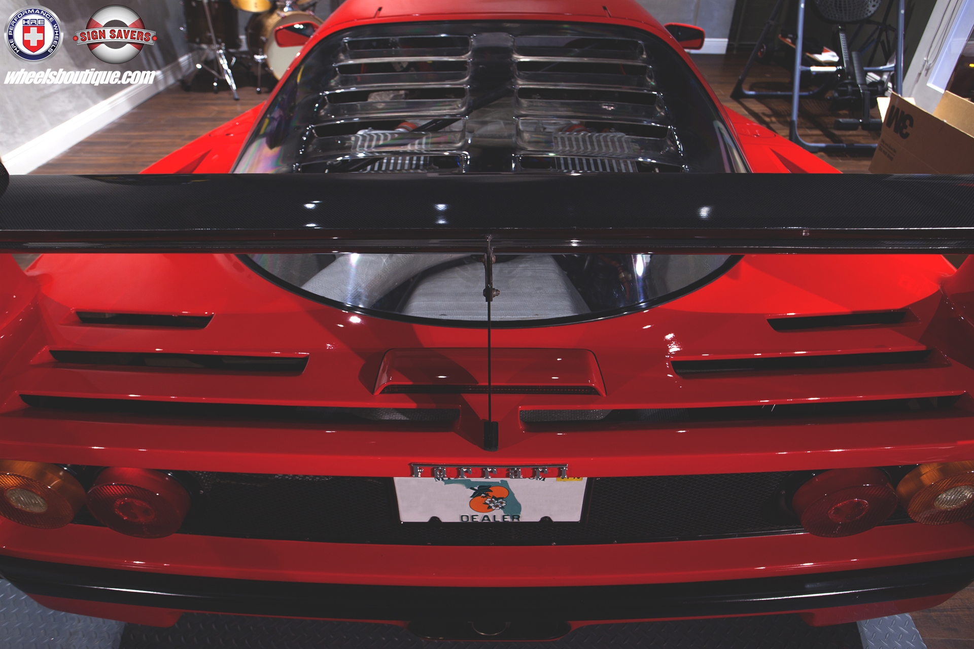 HRE 547 @ The Sign Savers | Ferrari F40