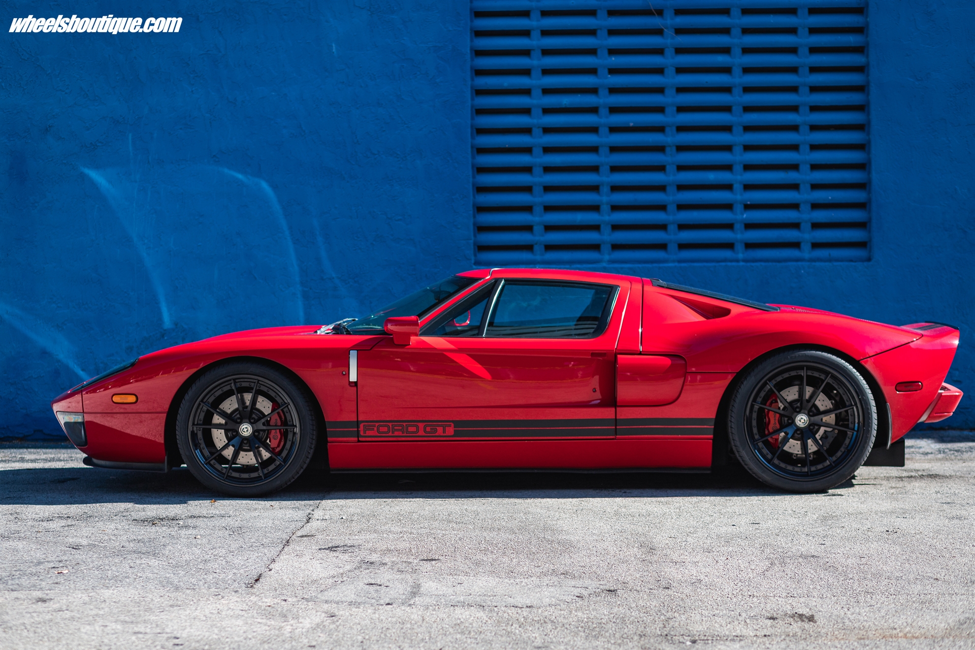 HRE S104 | Red Ford GT