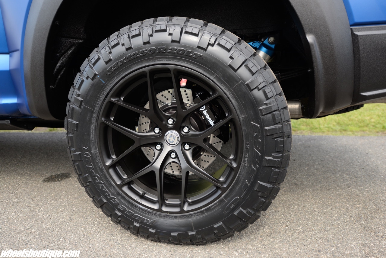 HRE P161 – Satin Black | Ford Raptor