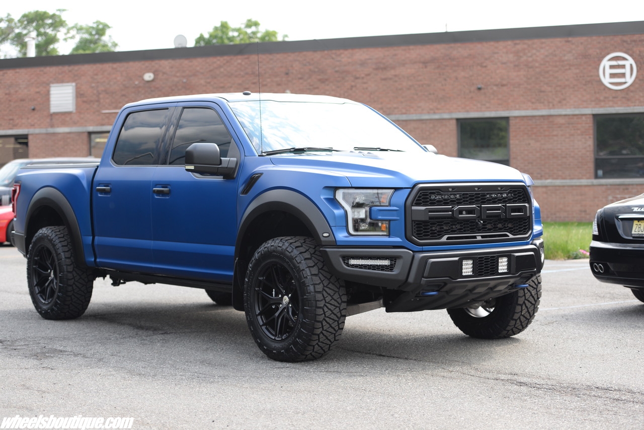HRE P161 – Satin Black | Ford Raptor