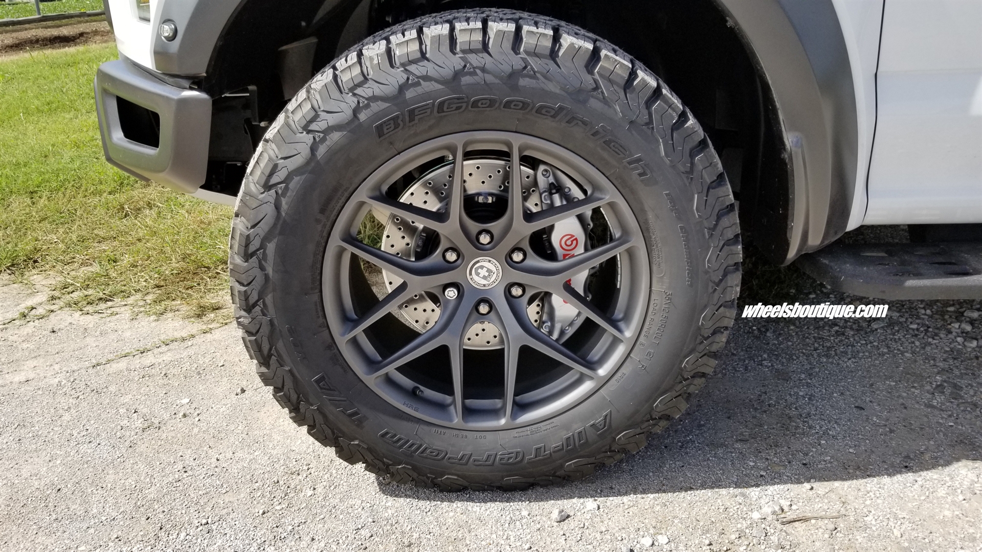 HRE P161 – Satin Charcoal | Ford Raptor