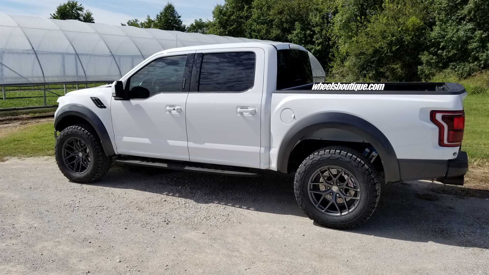 HRE P161 – Satin Charcoal | Ford Raptor