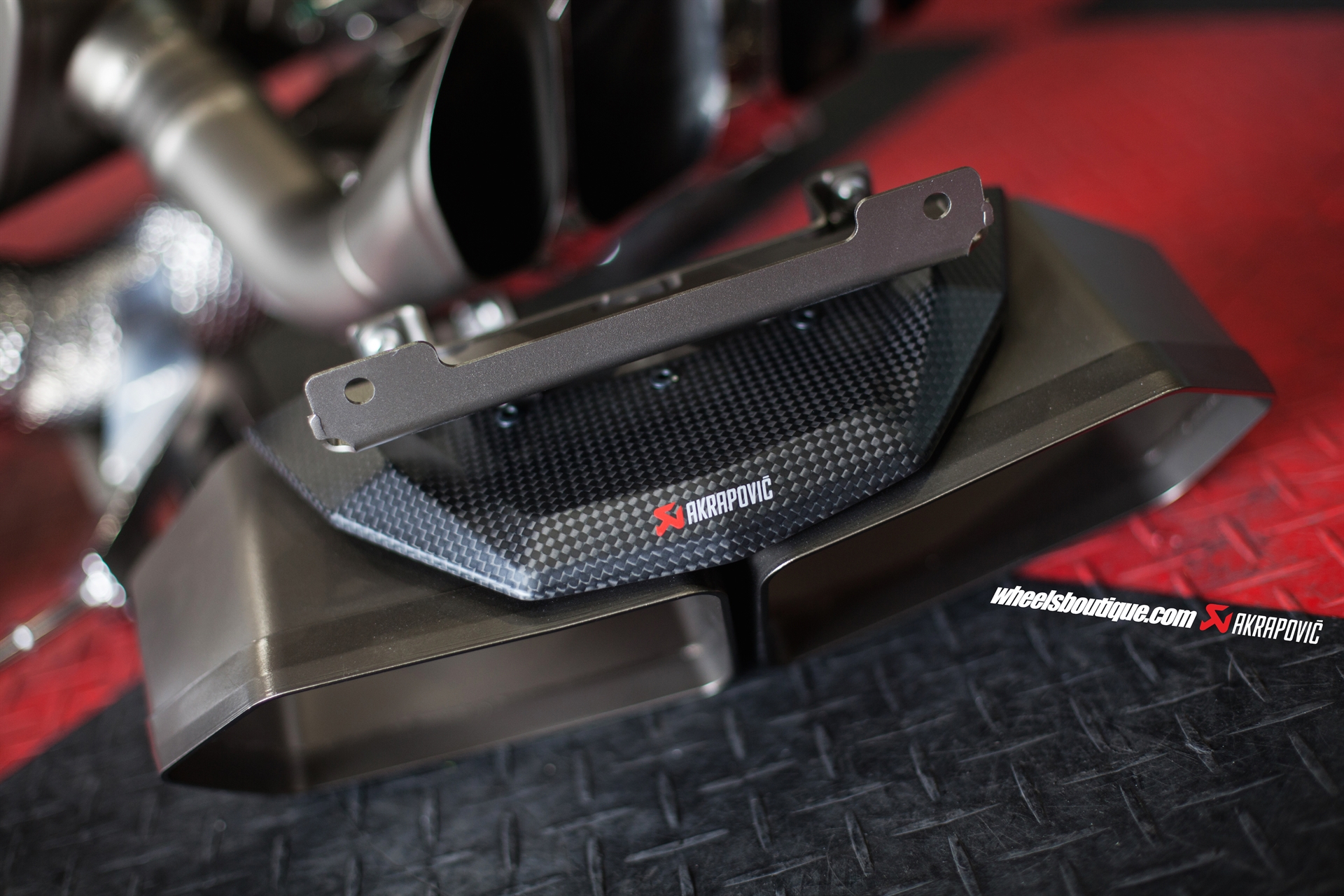 Lamborghini Aventador Akrapovic Exhaust Install