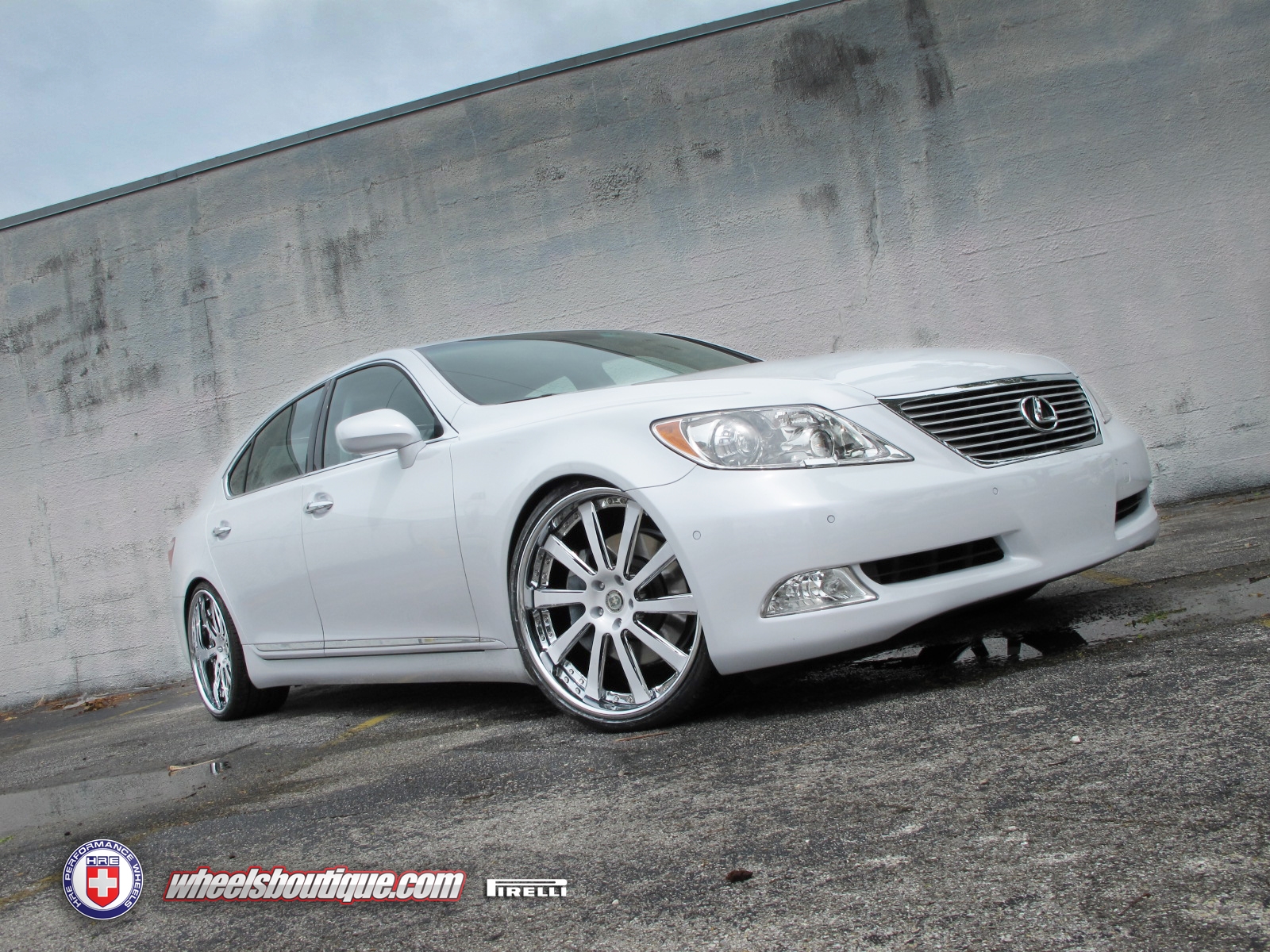 Lexus LS460 On HRE 990R