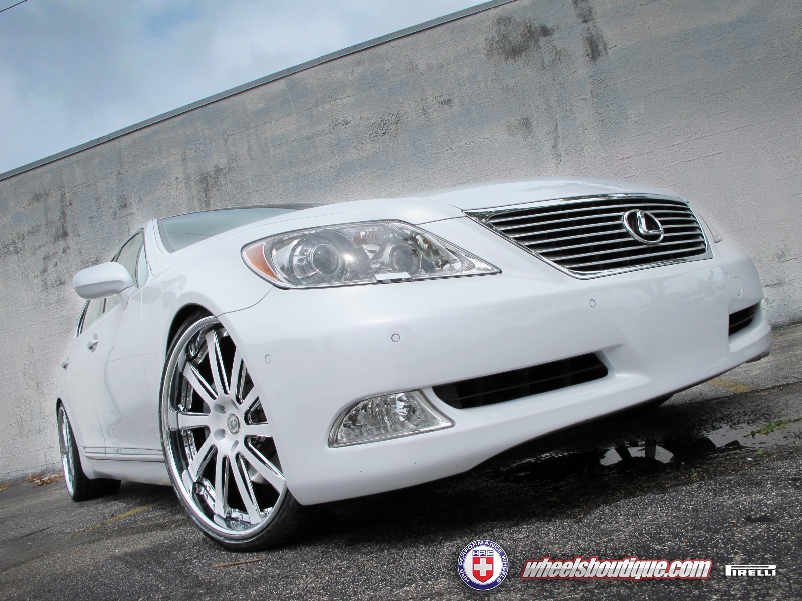 Lexus LS460 On HRE 990R