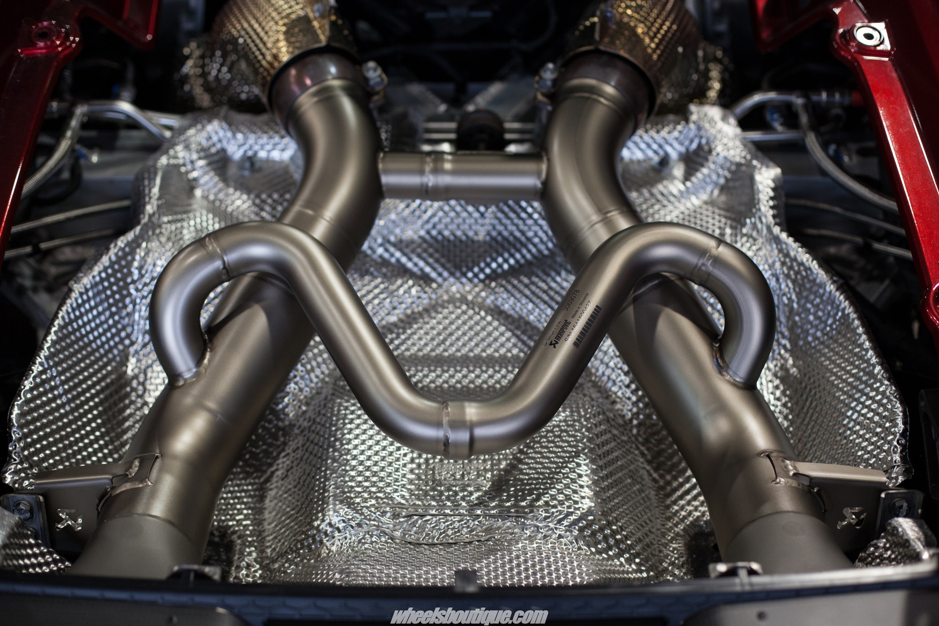 McLaren 650S Akrapovic Exhaust Install