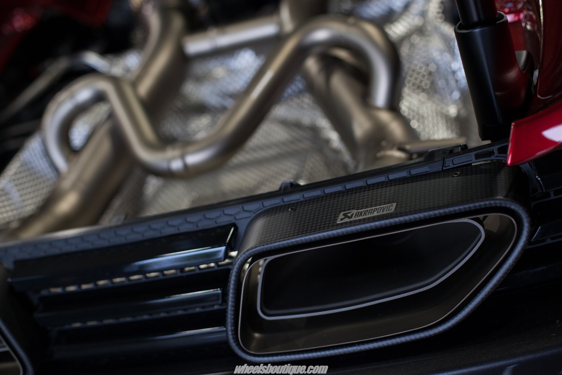 McLaren 650S Akrapovic Exhaust Install