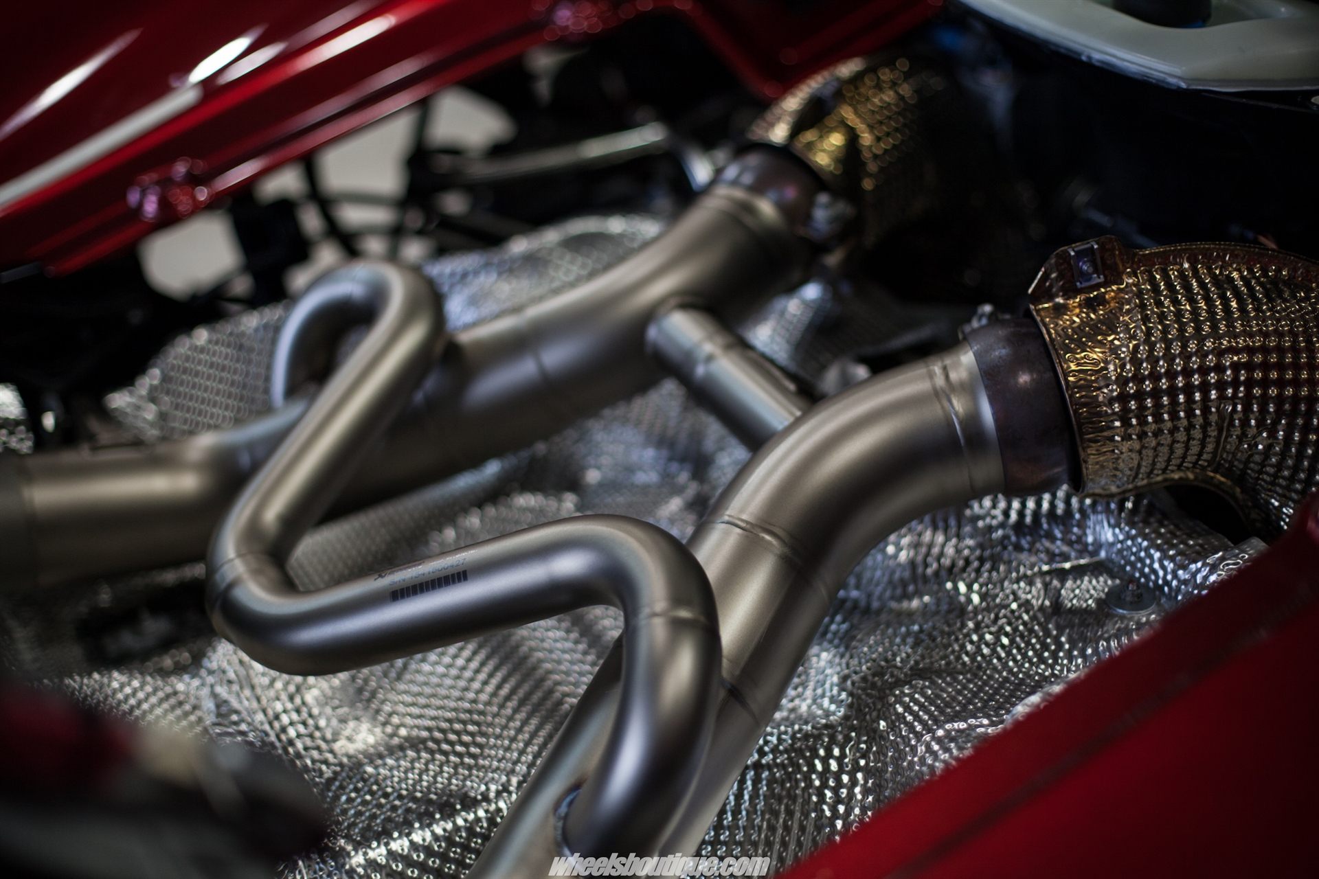 McLaren 650S Akrapovic Exhaust Install