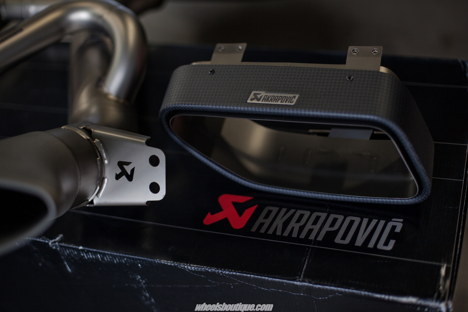 McLaren 650S Akrapovic Exhaust Install