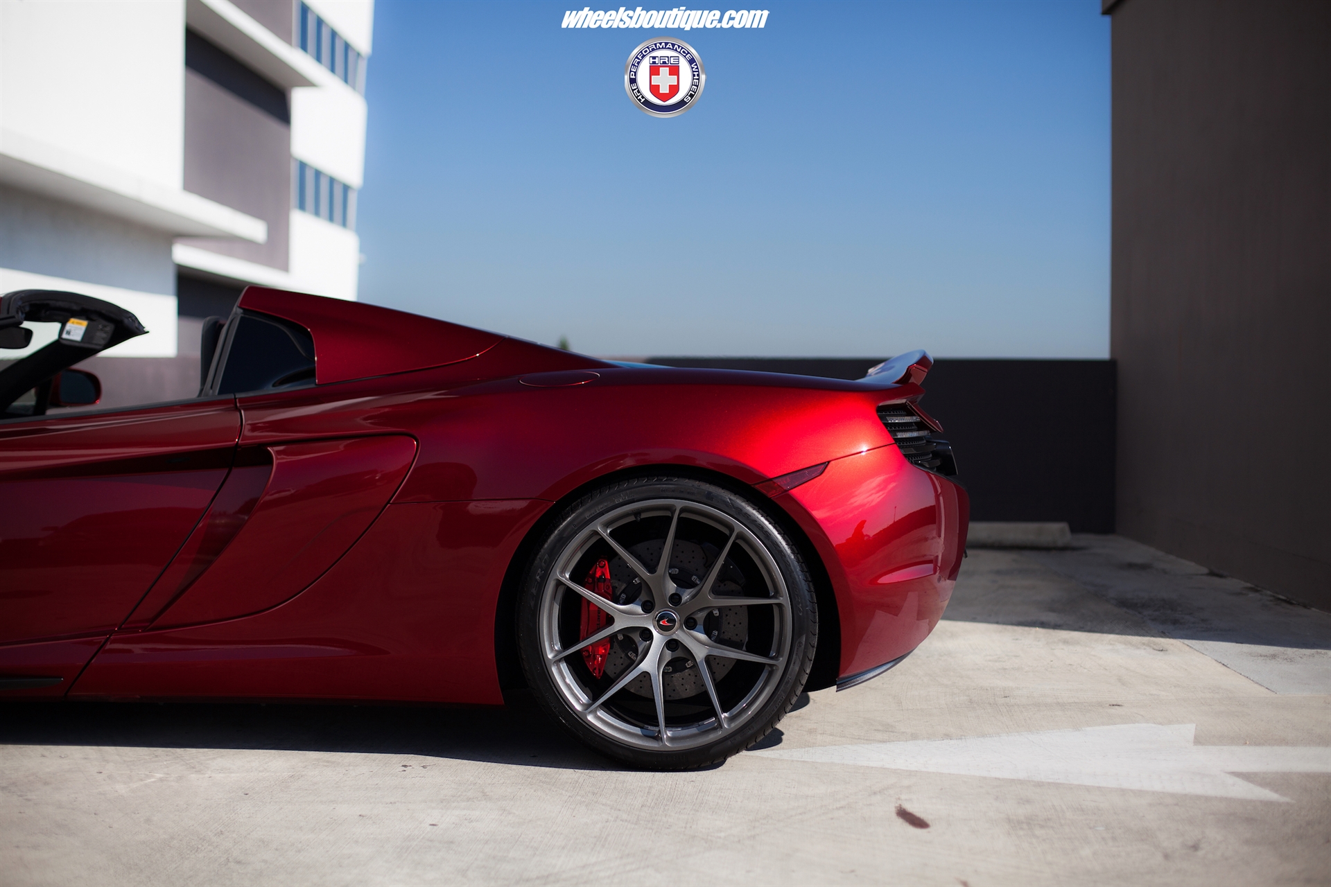 HRE P101 | McLaren 650S Volcano Red