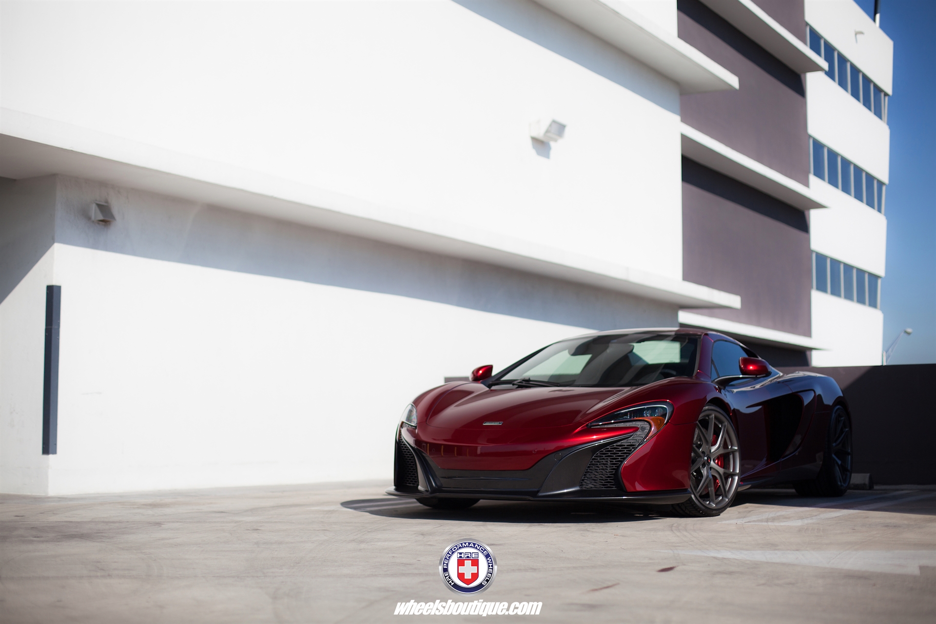 HRE P101 | McLaren 650S Volcano Red