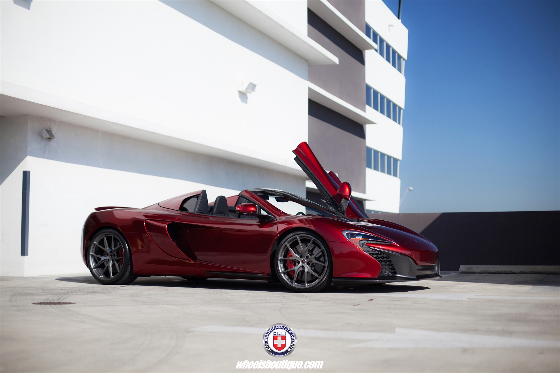 HRE P101 | McLaren 650S Volcano Red