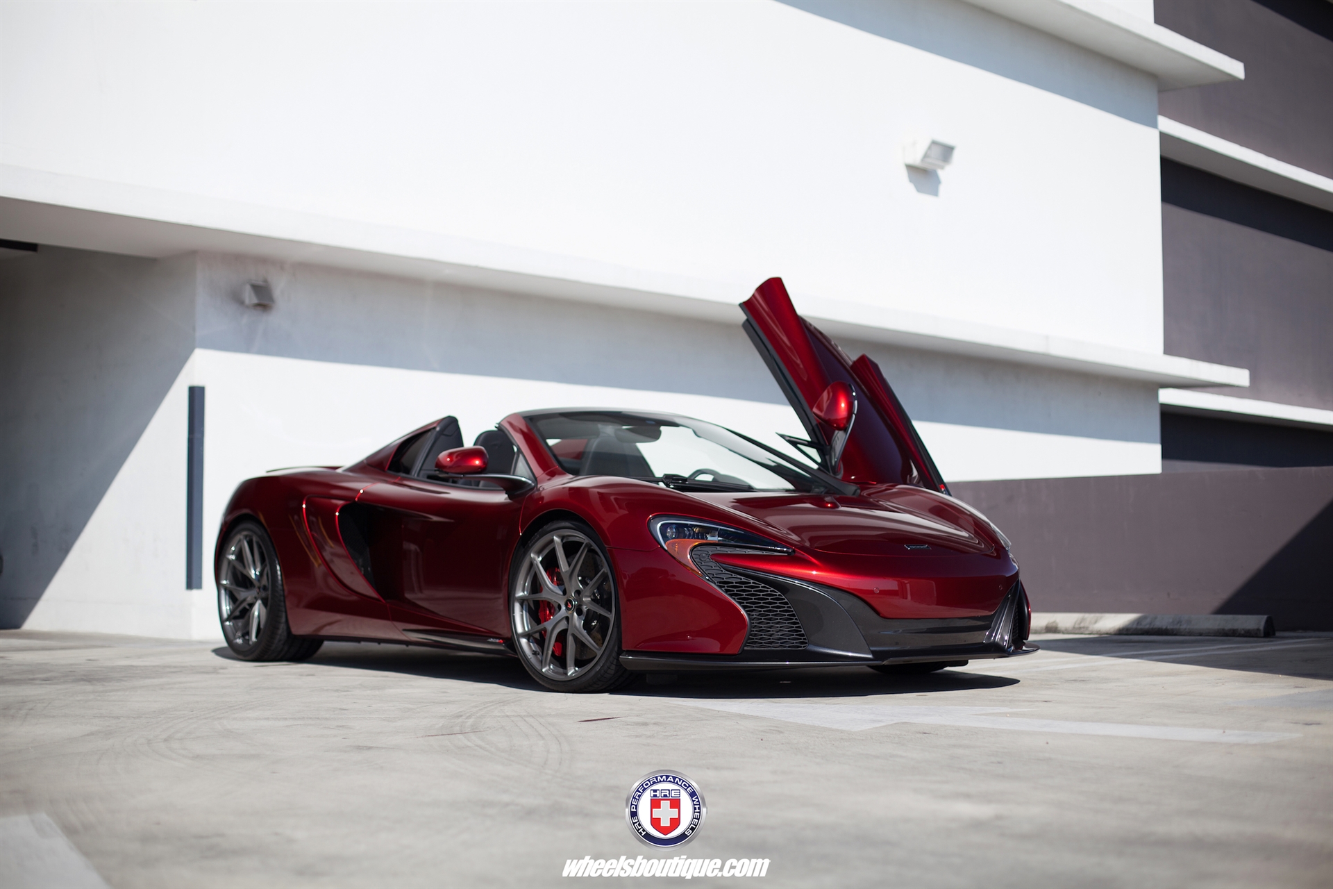 HRE P101 | McLaren 650S Volcano Red