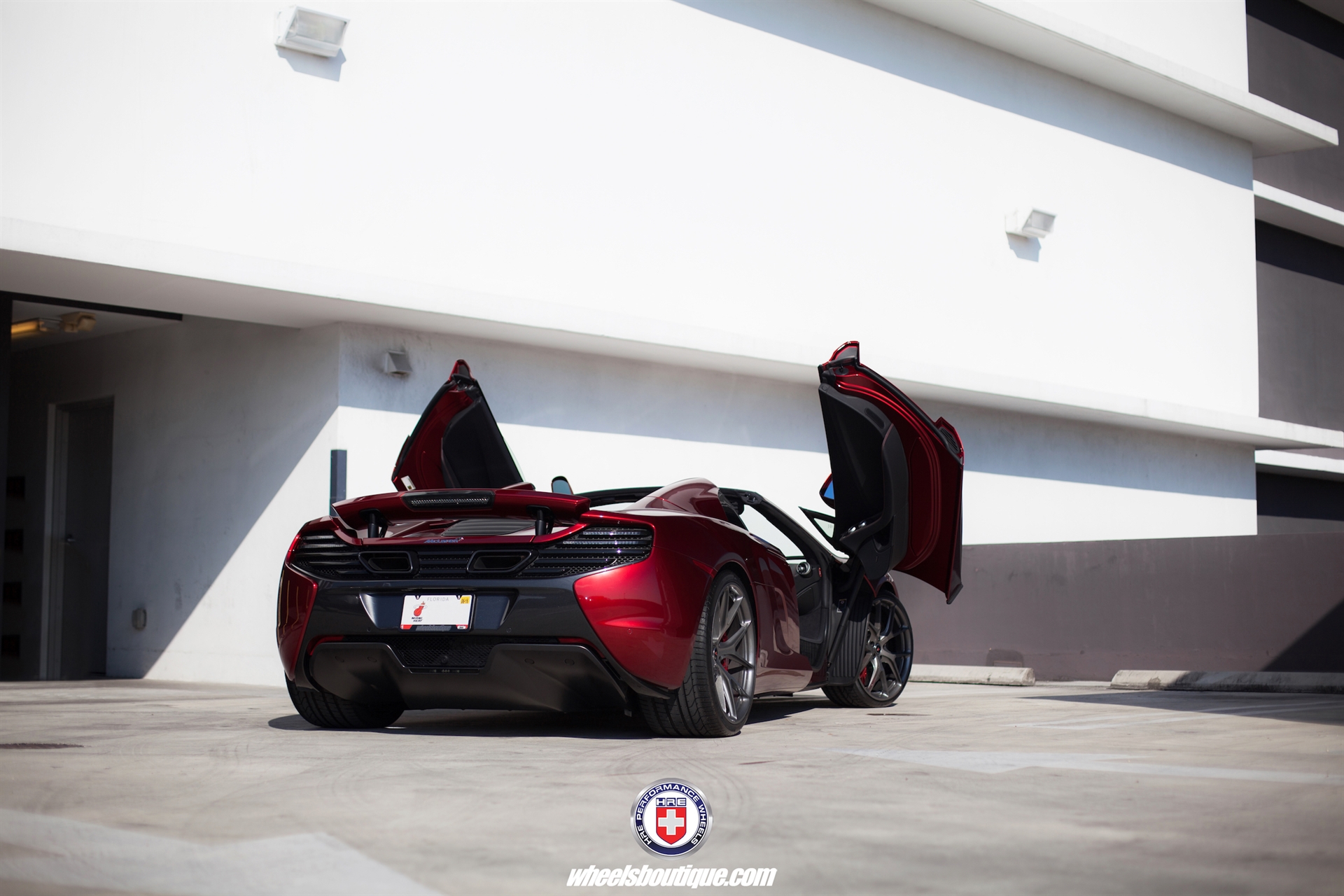 HRE P101 | McLaren 650S Volcano Red