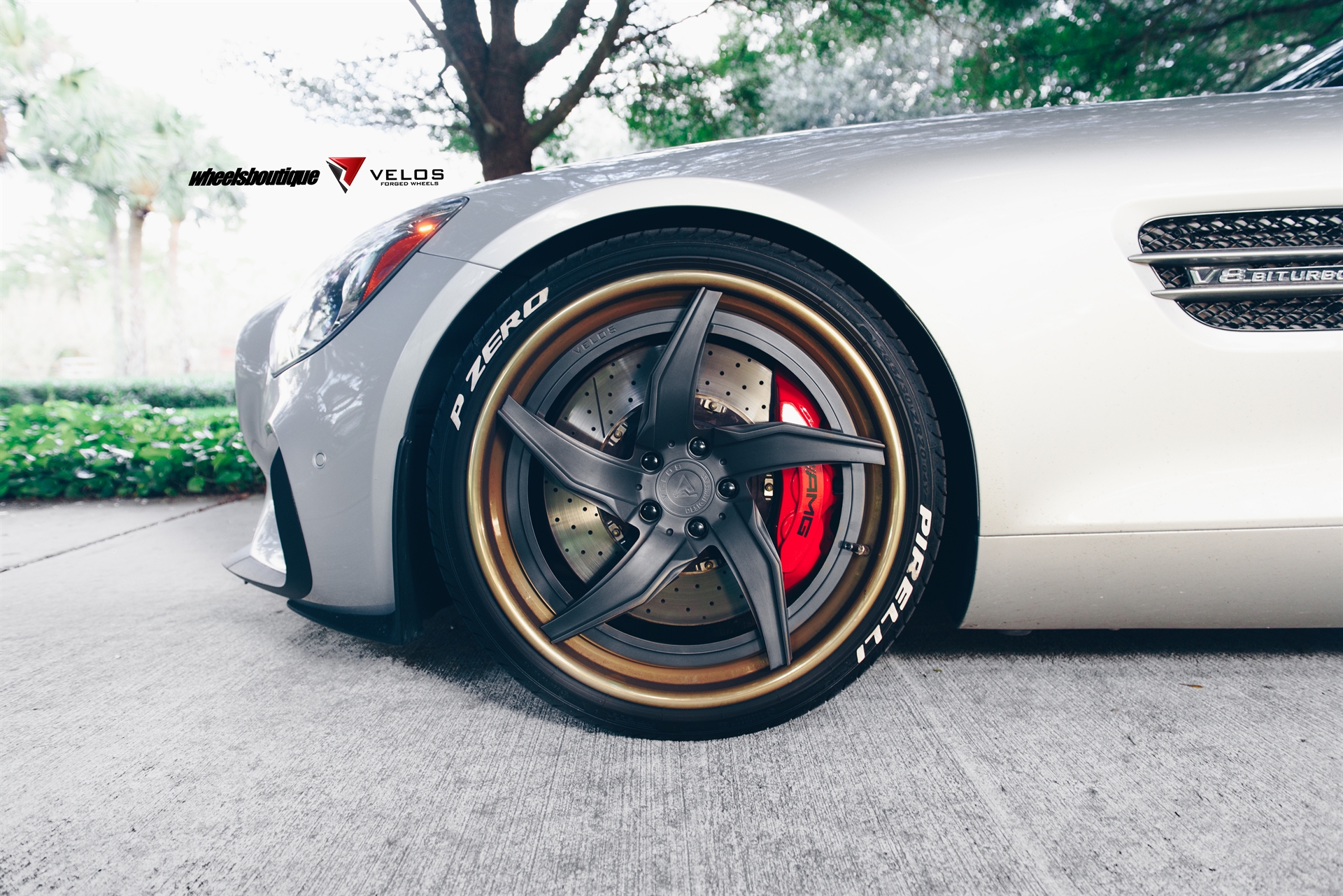 Velos Designwerks D5 3pc Floating Spoke | Mercedes AMG GT-S
