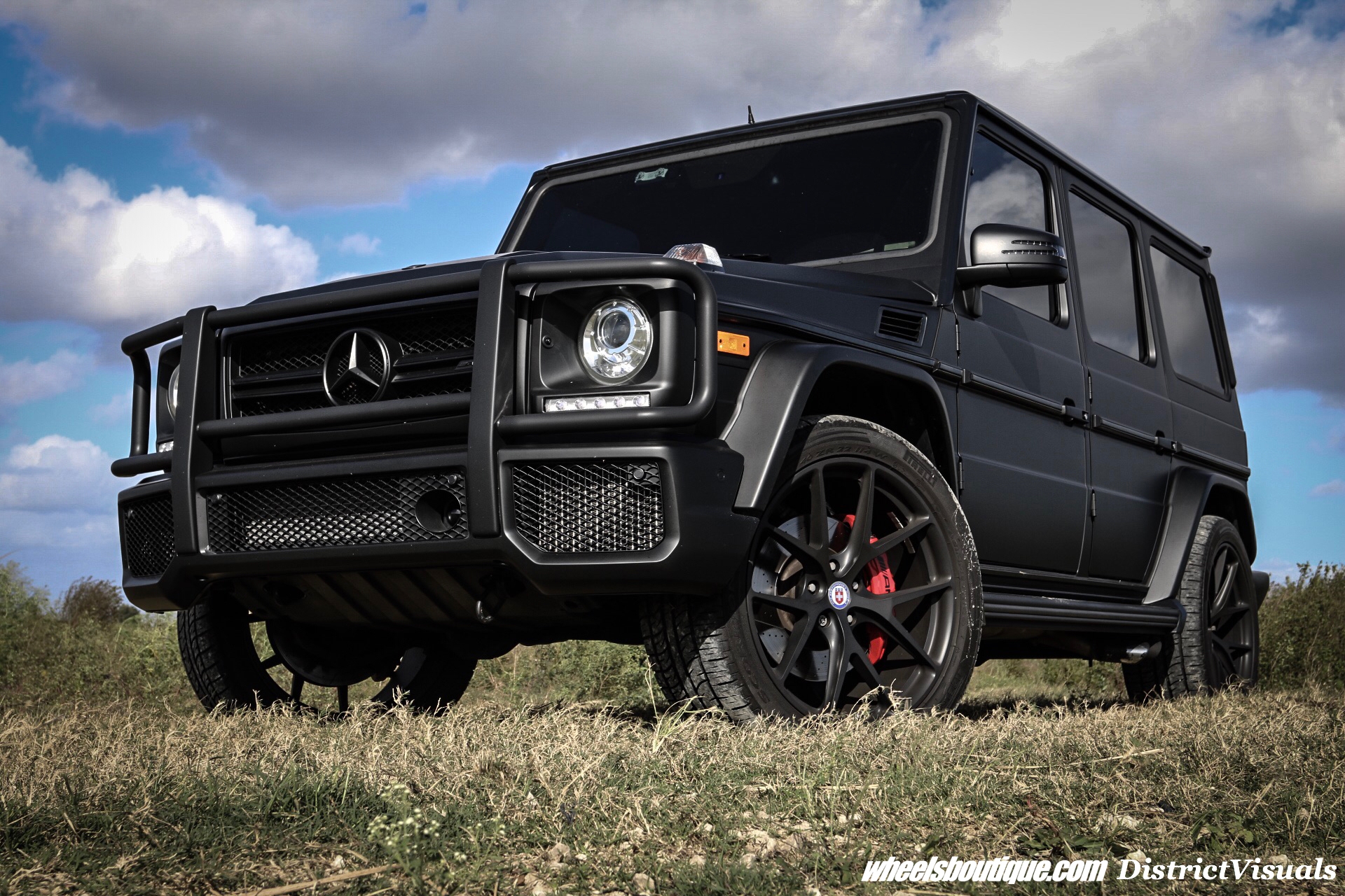 HRE P101 – Satin Black | Mercedes G63 AMG