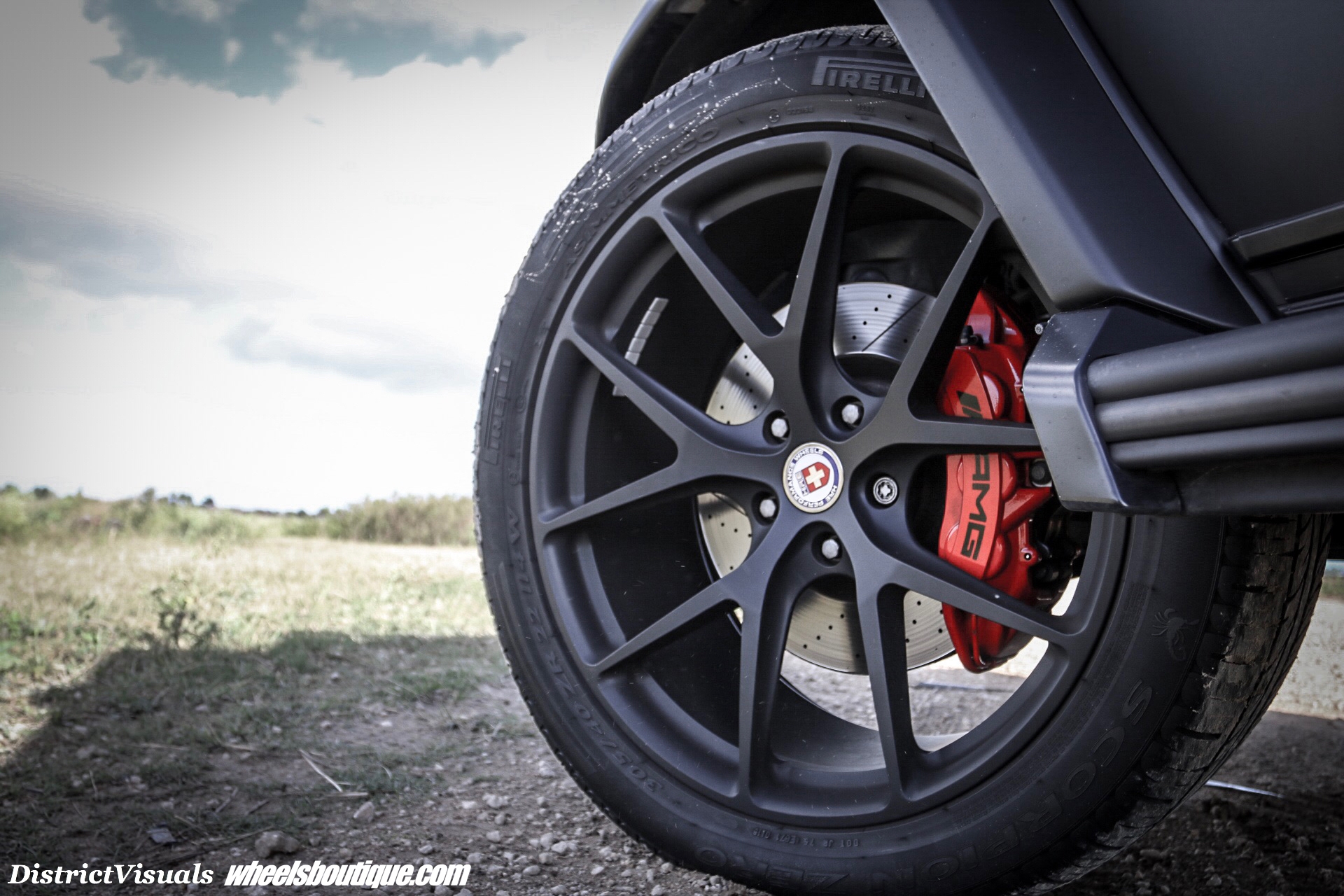 HRE P101 – Satin Black | Mercedes G63 AMG