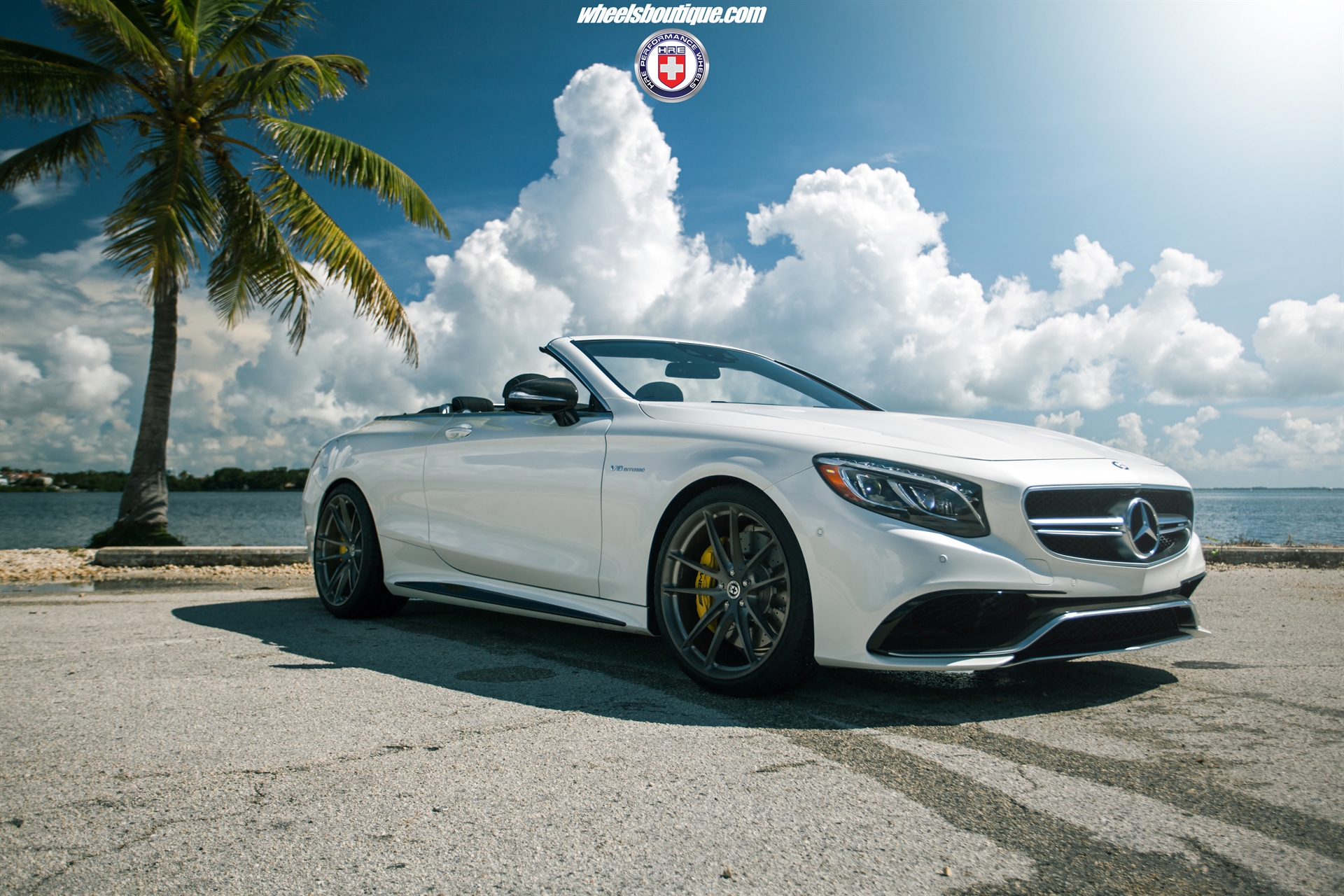 HRE P104 with Akrapovic Exhaust | Mercedes S63 AMG Cabrio