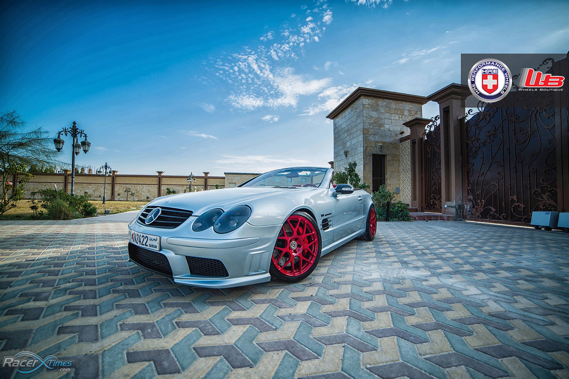 HRE P40 | Mercedes SL55 2