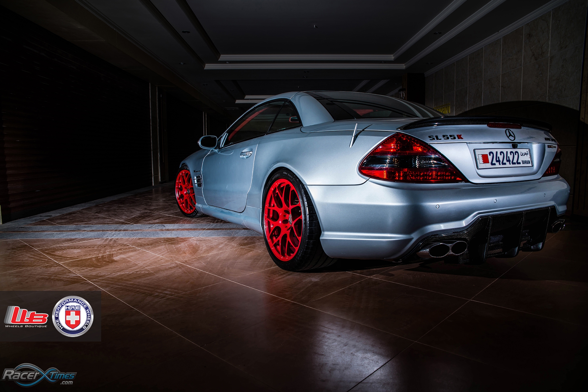 HRE P40 | Mercedes SL55 2