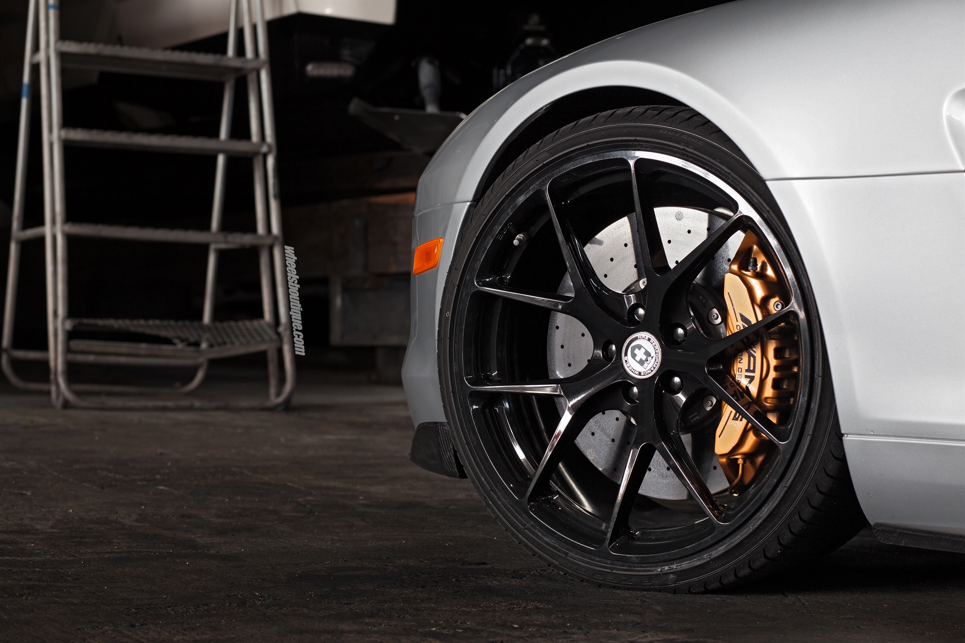 Mercedes Benz SLS AMG on HRE P101