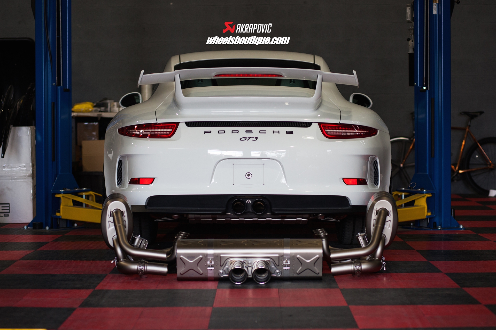 Porsche 991 GT3 Akrapovic Exhaust Install