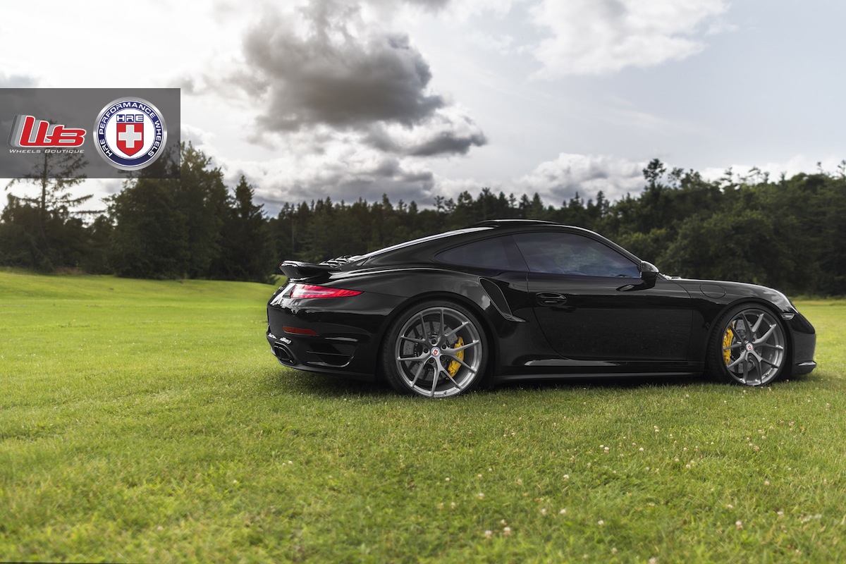 HRE P101 – Brushed Dark Clear | Porsche 991 Turbo